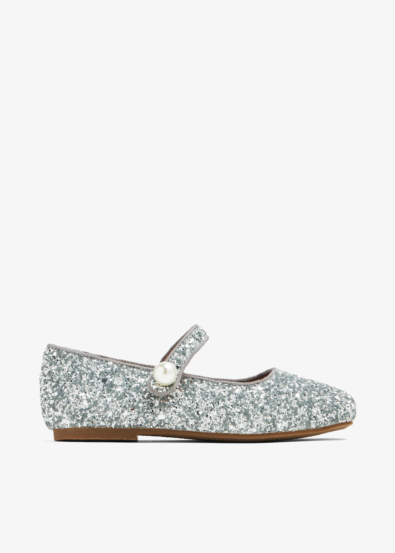 

Gloria ballerinas, Silver