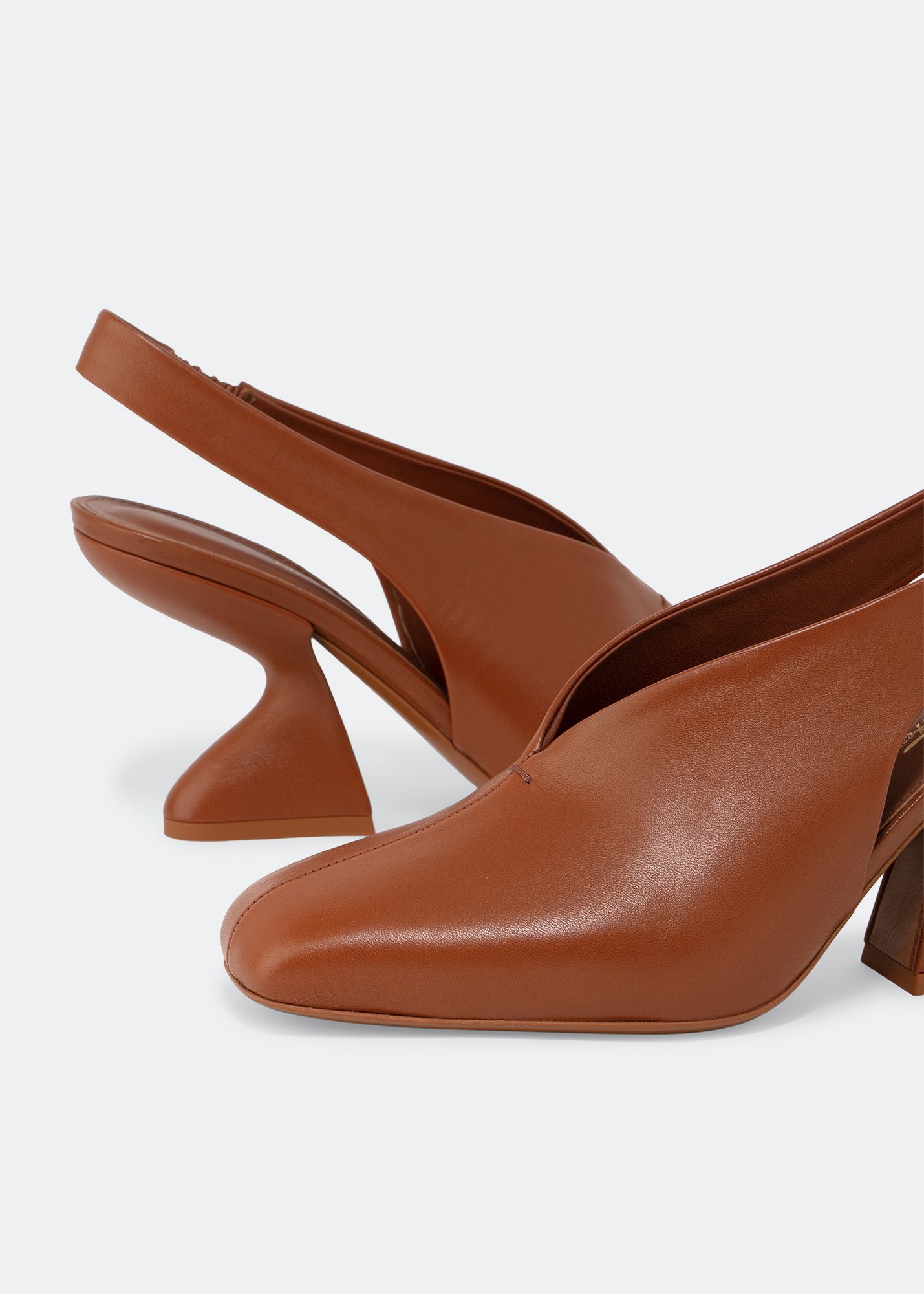 

Sloane slingback pumps, Brown