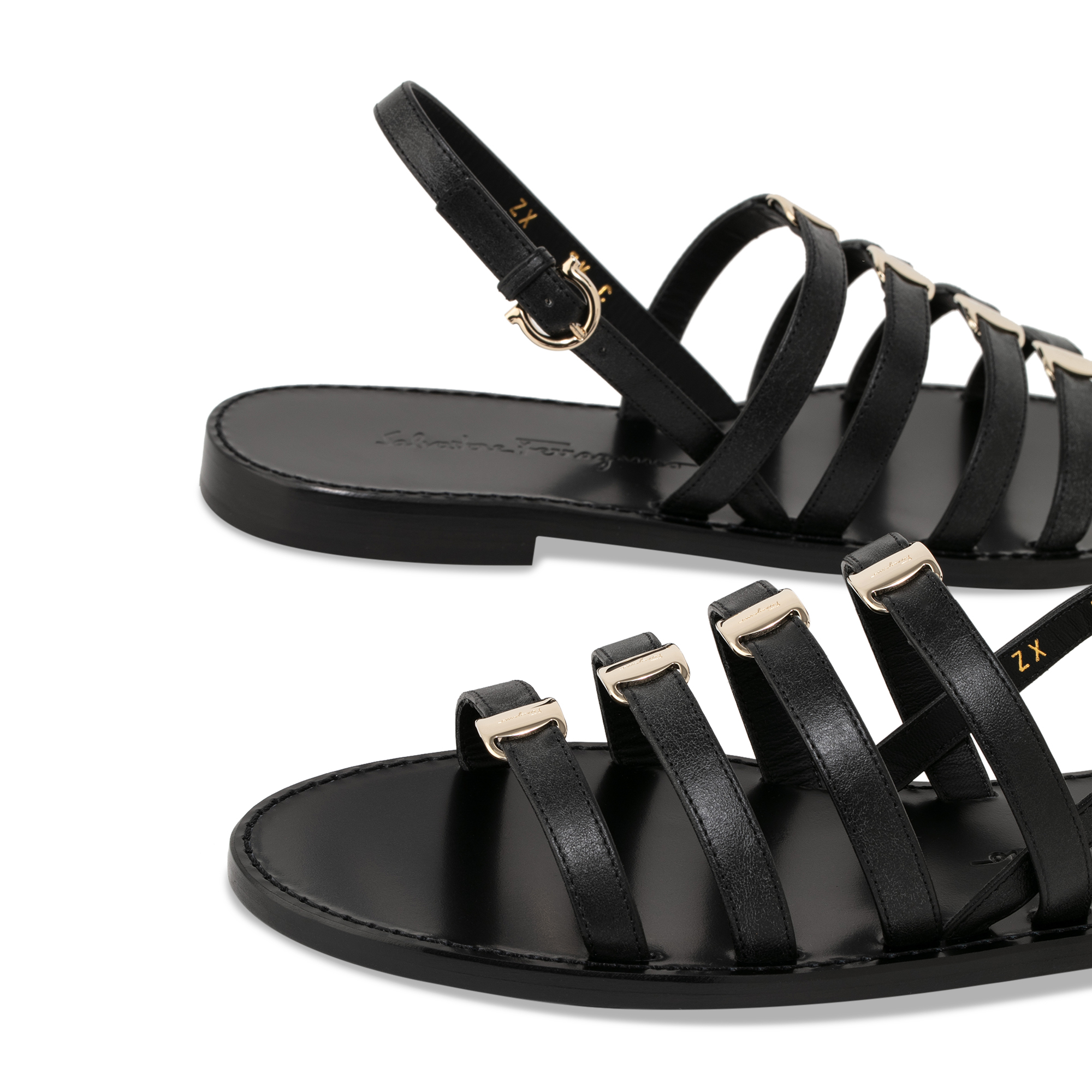 

Galilee sandals, Black