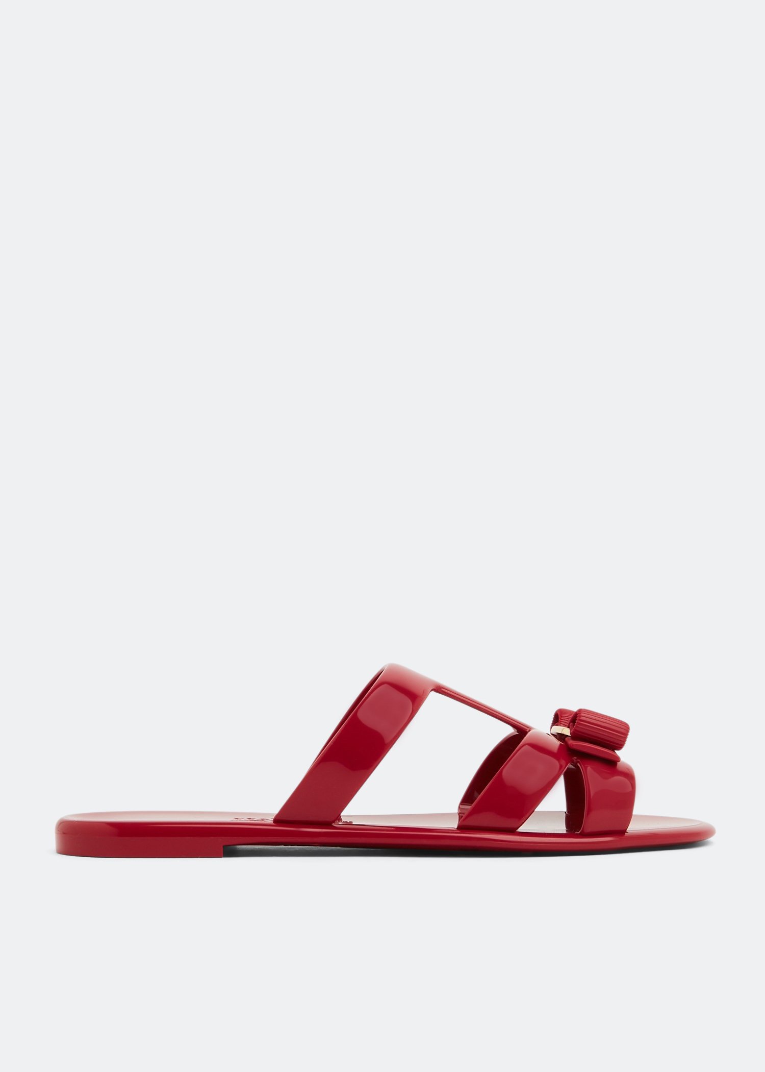 Ferragamo best sale jelly slides