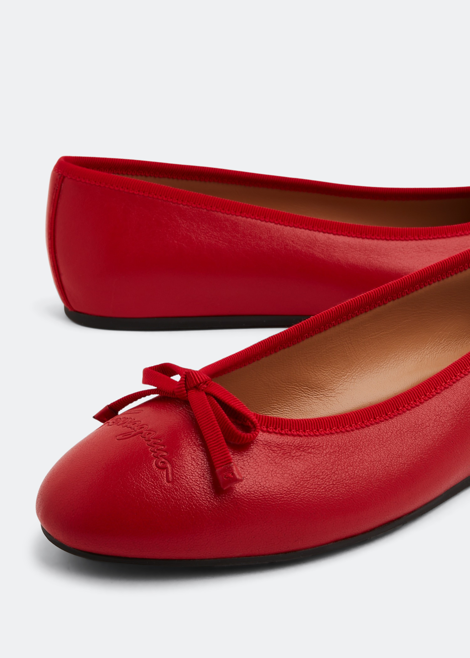 Red flats store for women