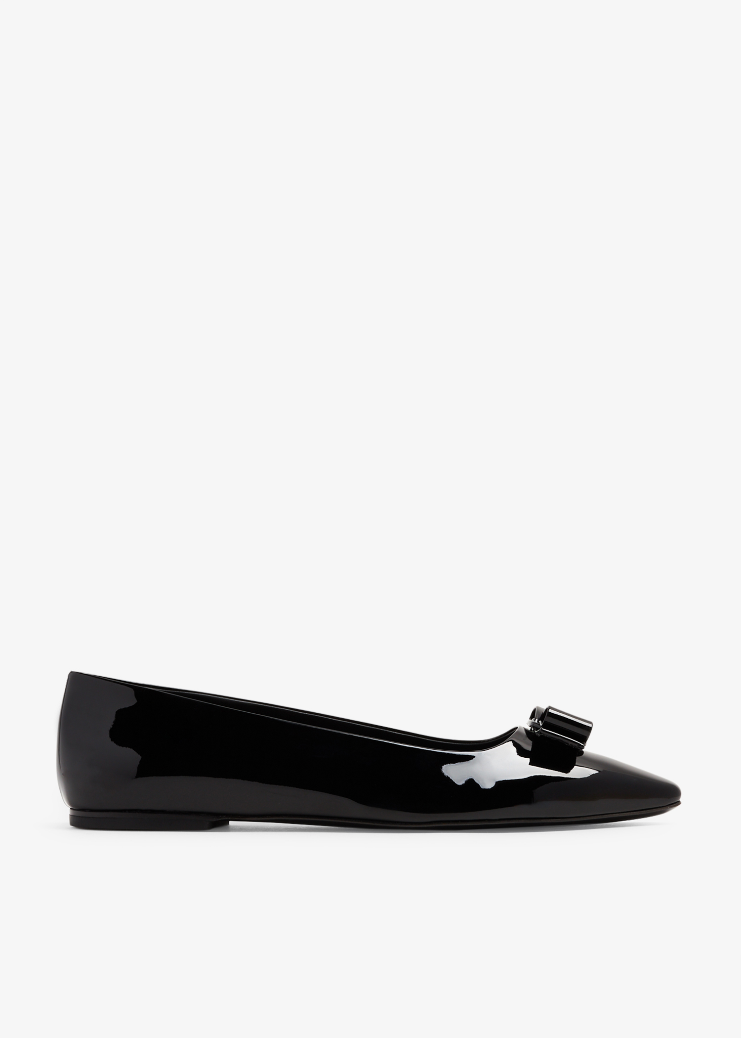 

Vara bow flats, Black