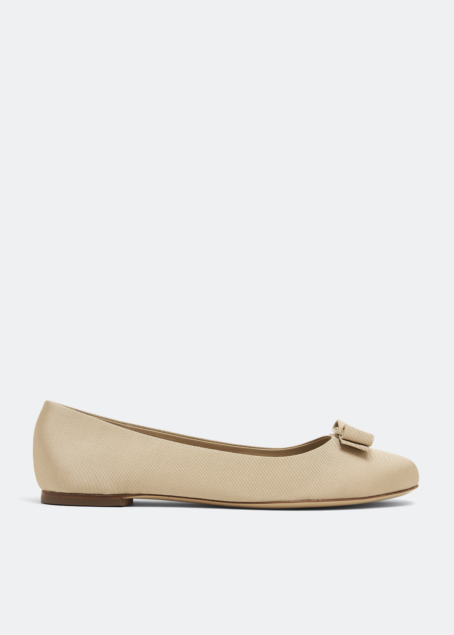 

Vara bow ballet flats, Beige