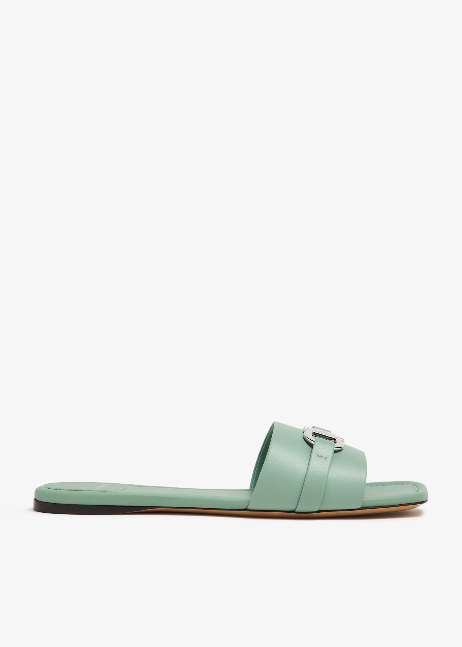 

Leah flat sandals, Green