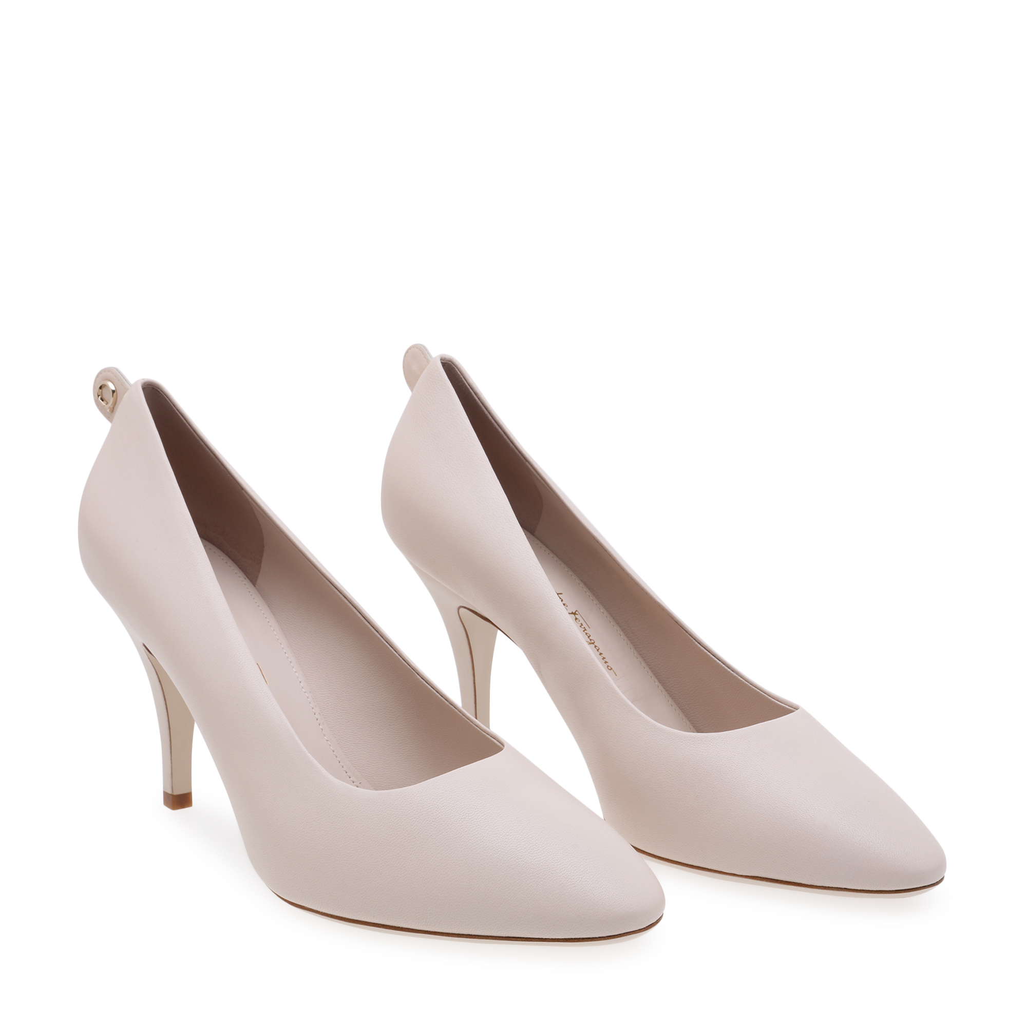 

Gancini pumps, White