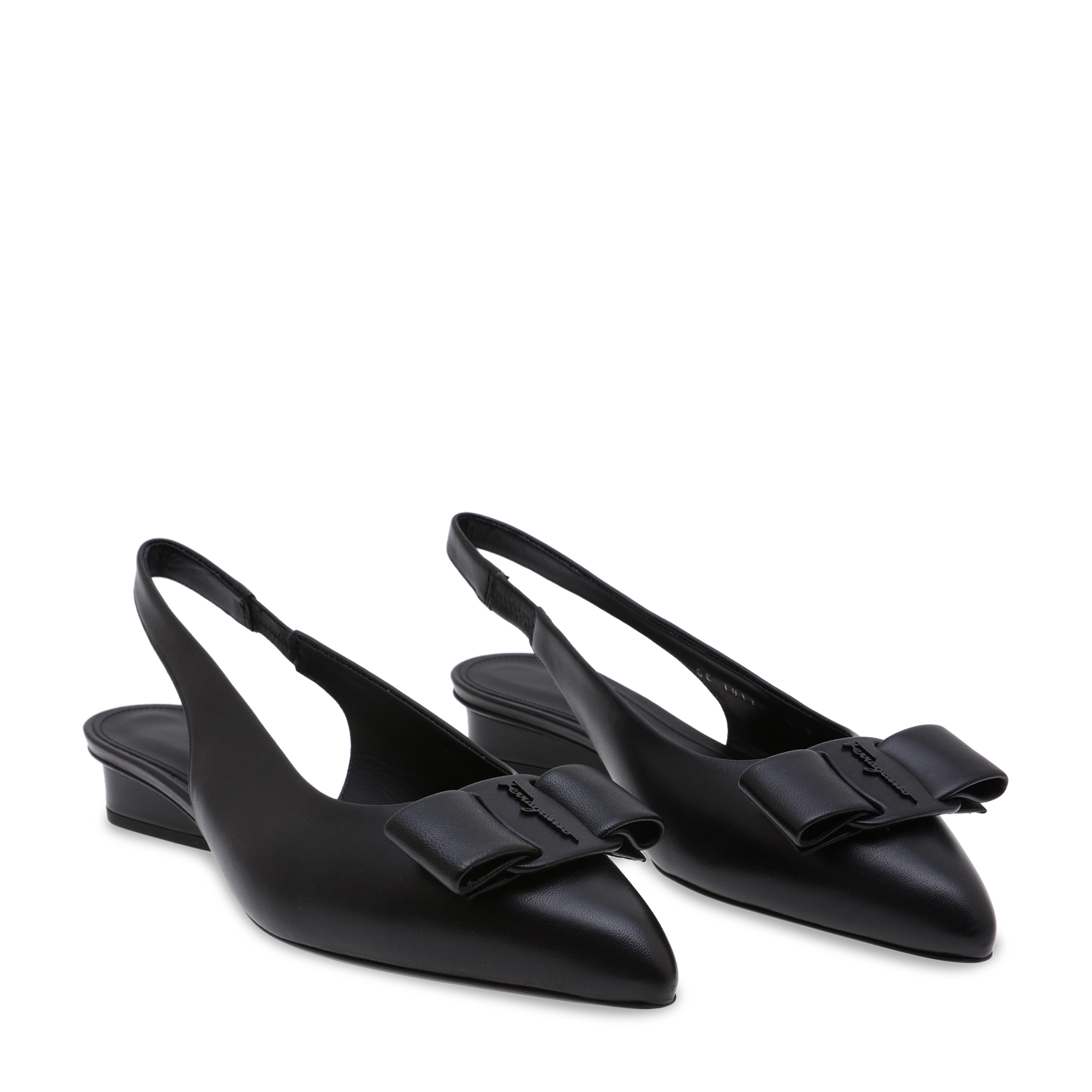 

Viva slingback flats, Black