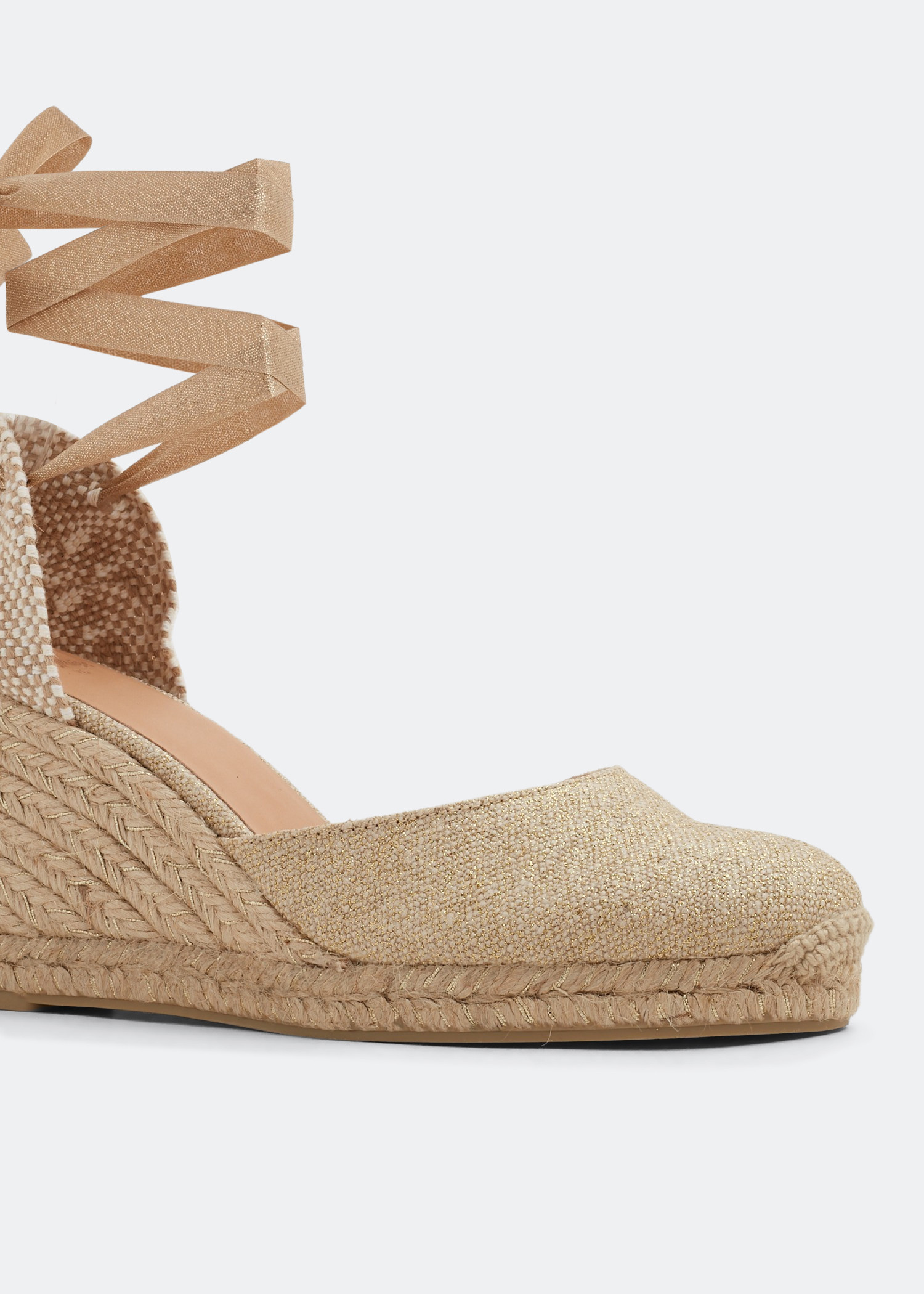 

Carina wedge espadrilles, Beige