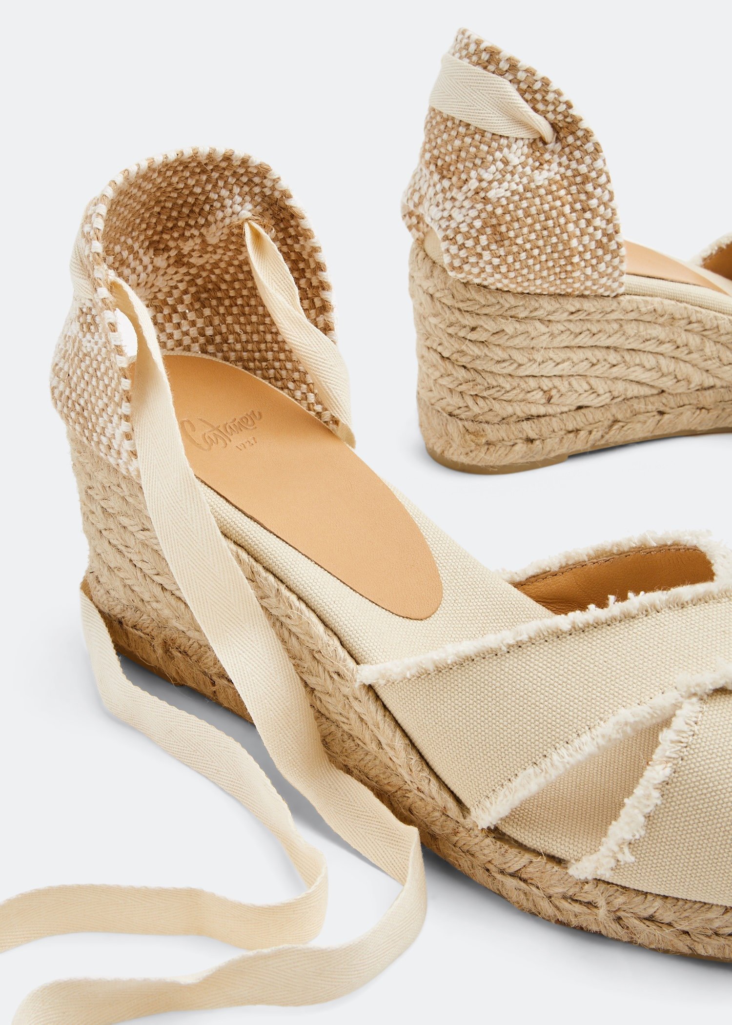 Castaner Bluma wedge espadrilles for Women Beige in UAE Level Shoes