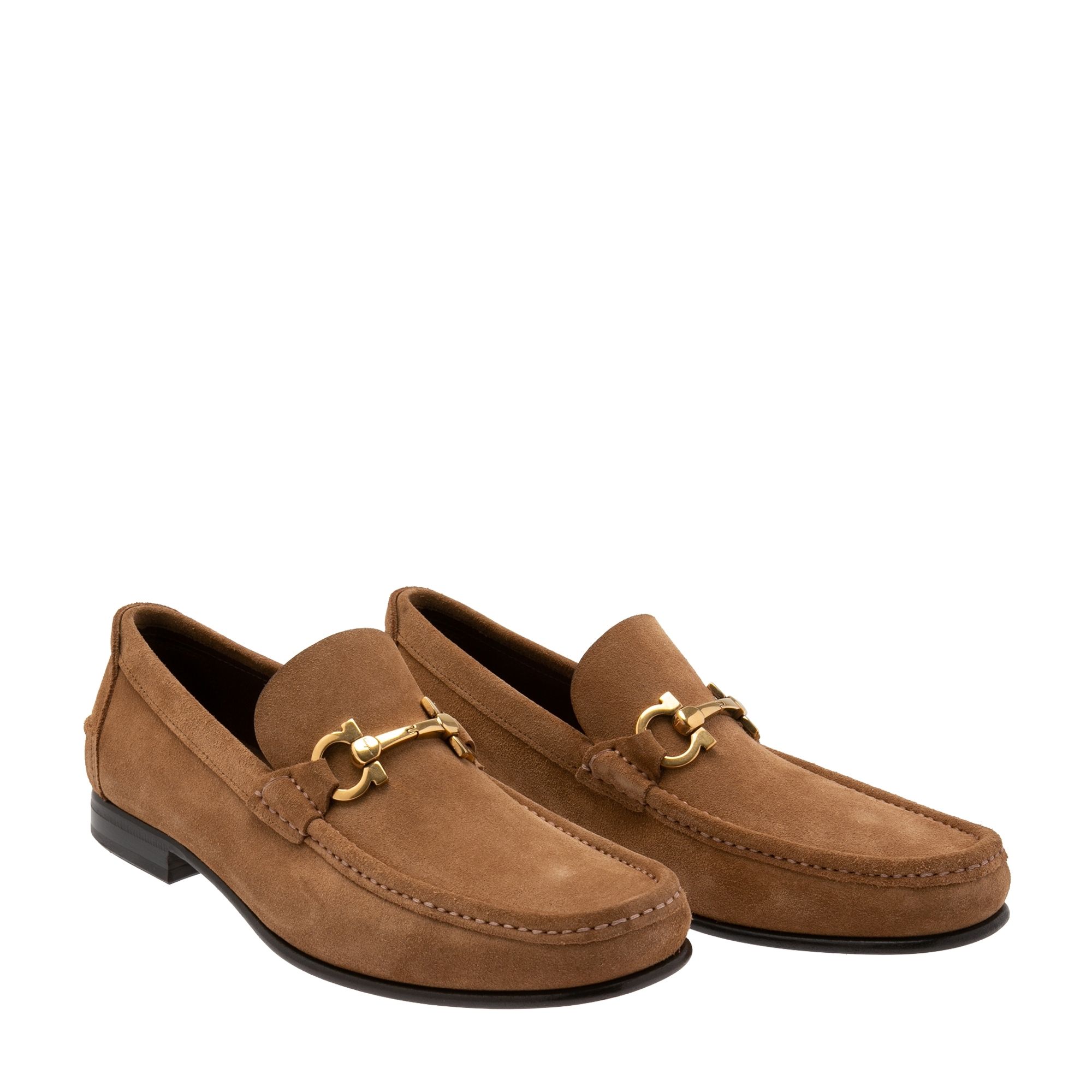 

Gancini moccasin loafers, Brown