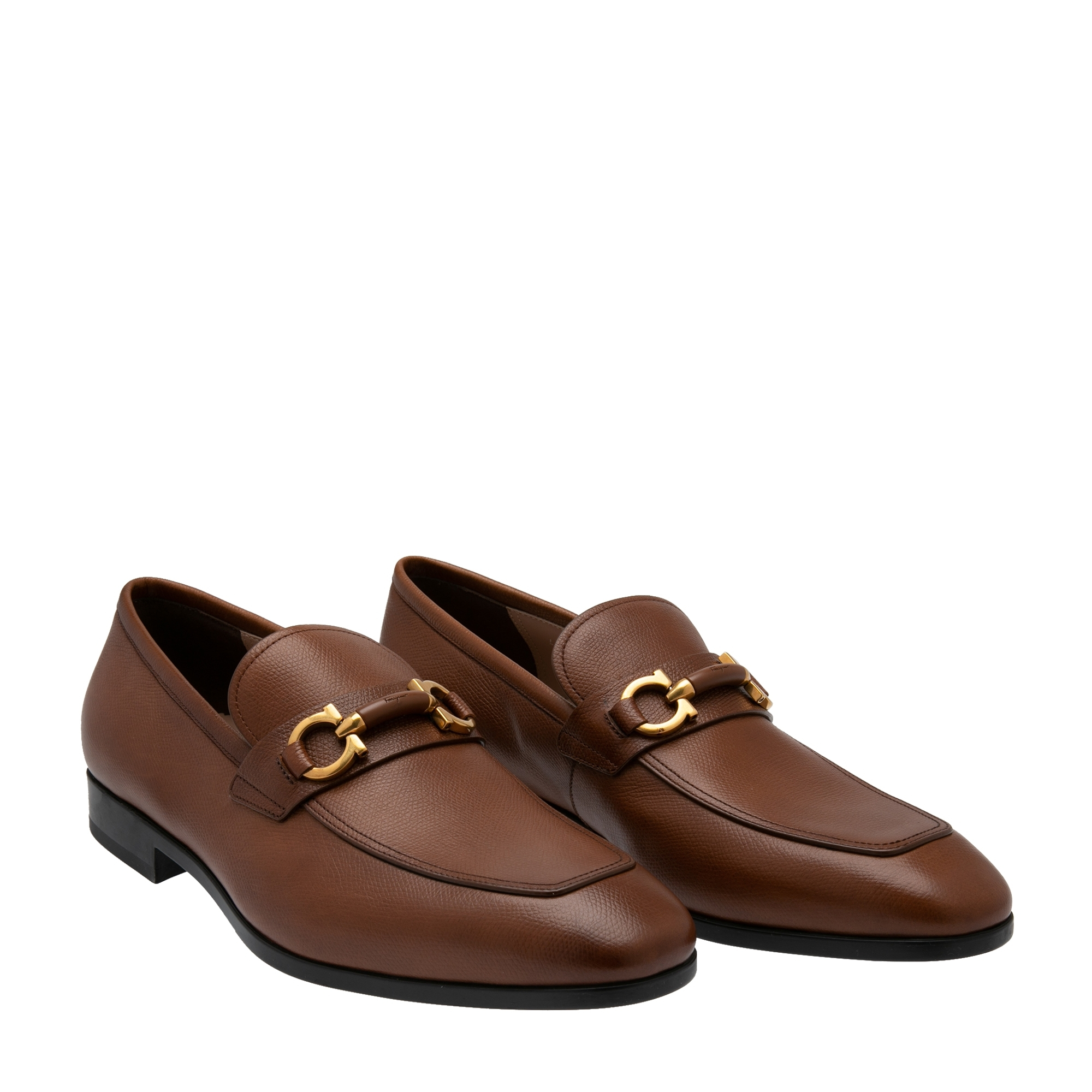 

Gancini moccasin loafers, Brown