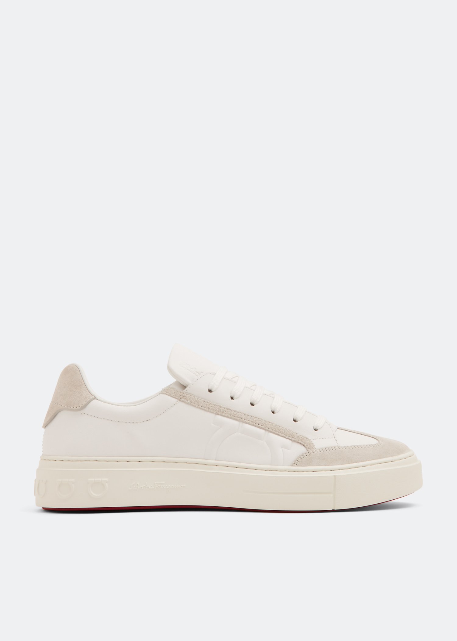 

Gancini sneakers, White