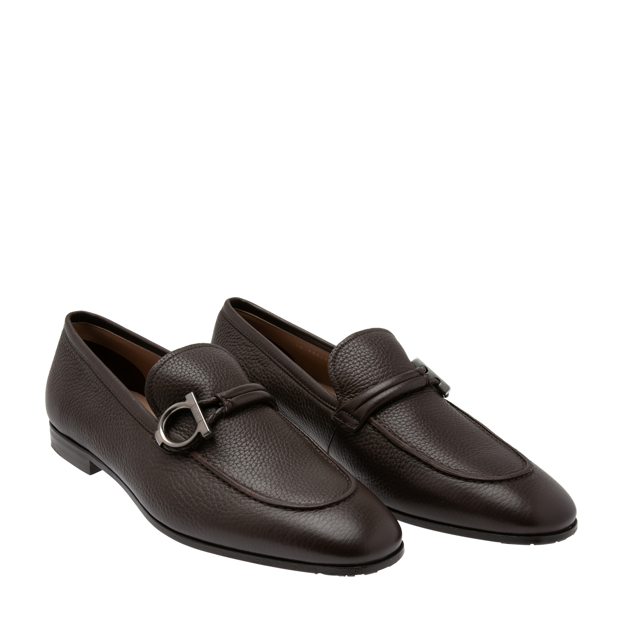 

Gancini loafers, Purple