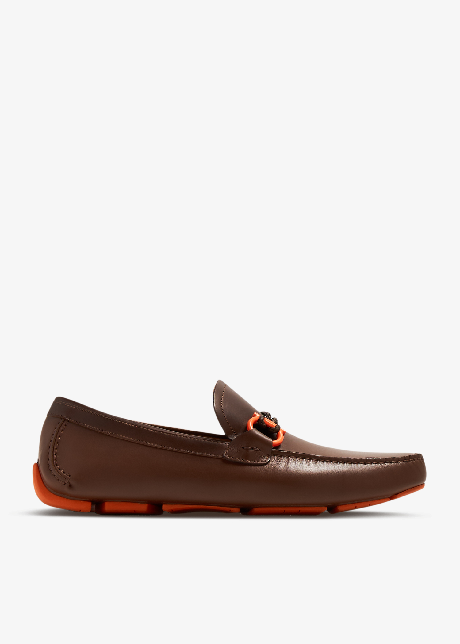 

Gancini driver moccasins, Brown