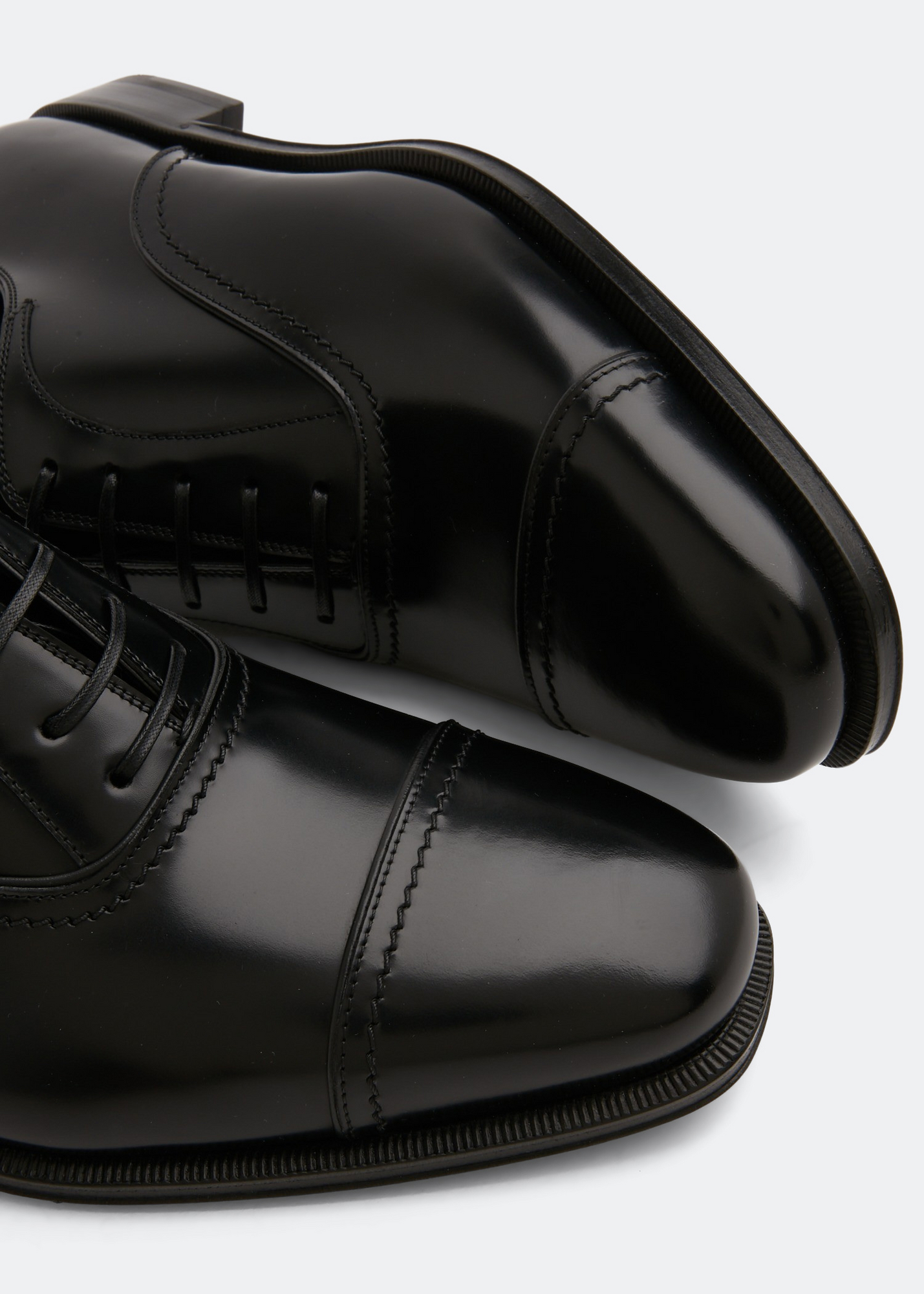 

Oxford leather shoes, Black