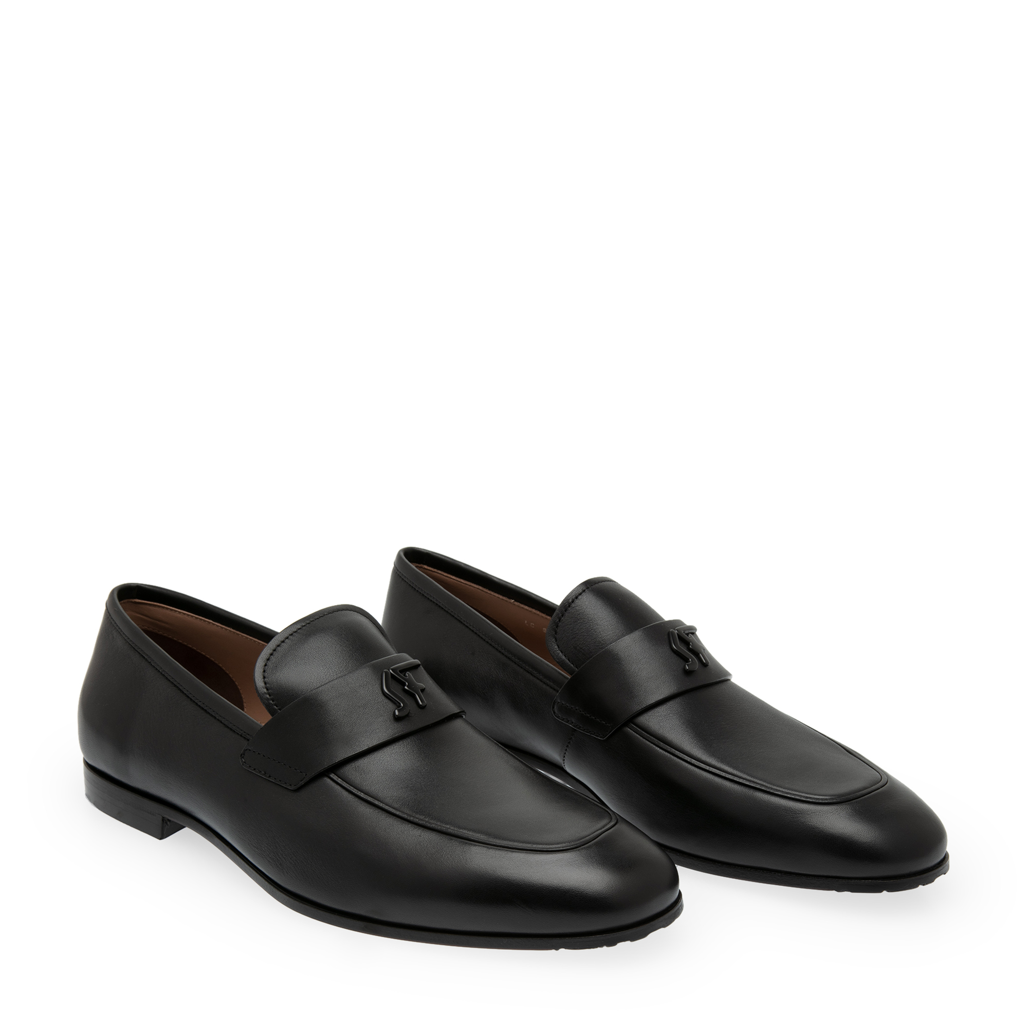 

Signature loafers, Black