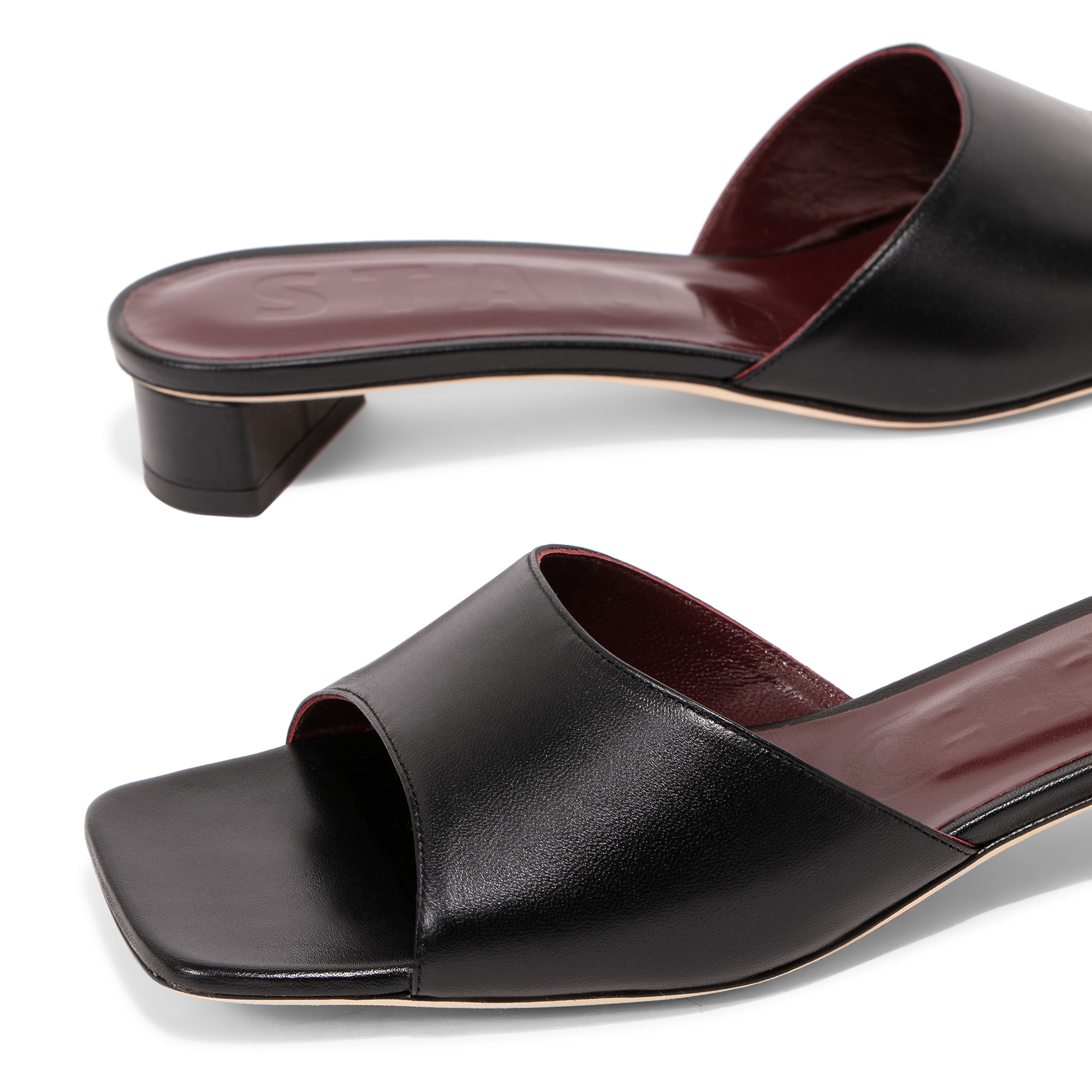 

Simone mules, Black