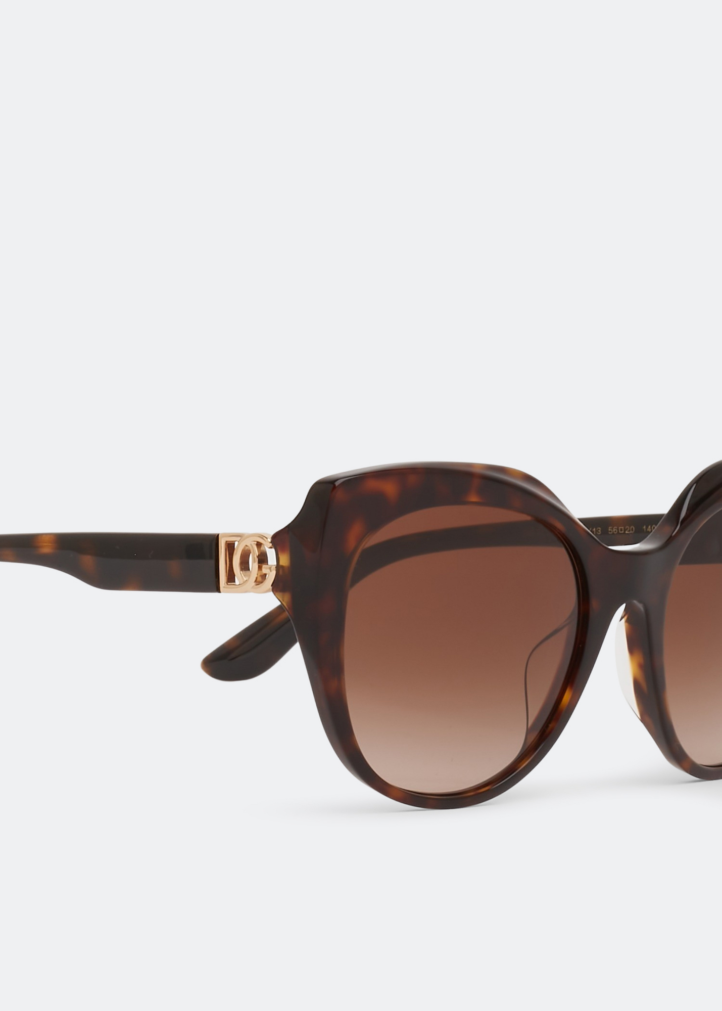 

DG crossed sunglasses, Brown