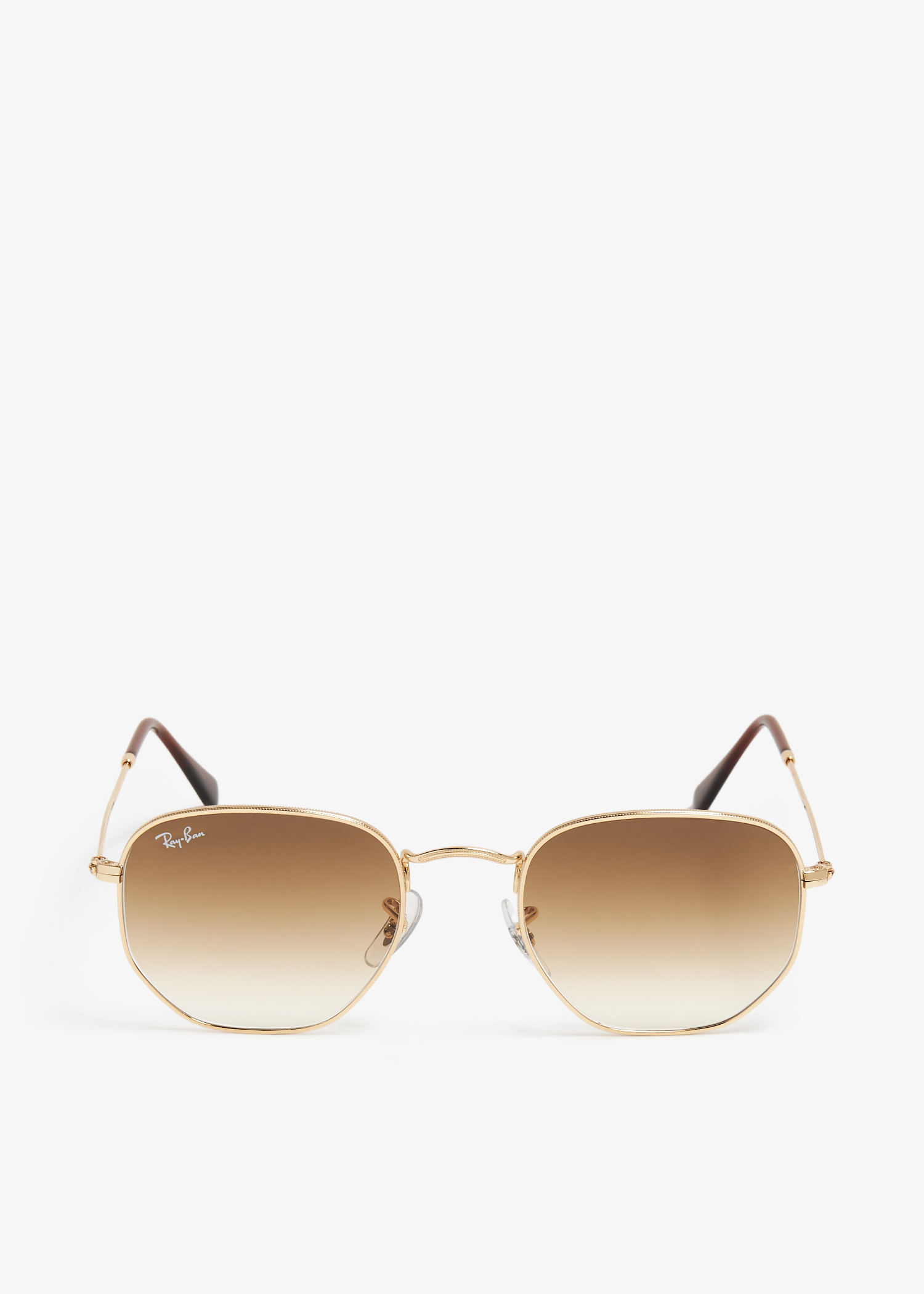 

Hexagonal sunglasses, Gold