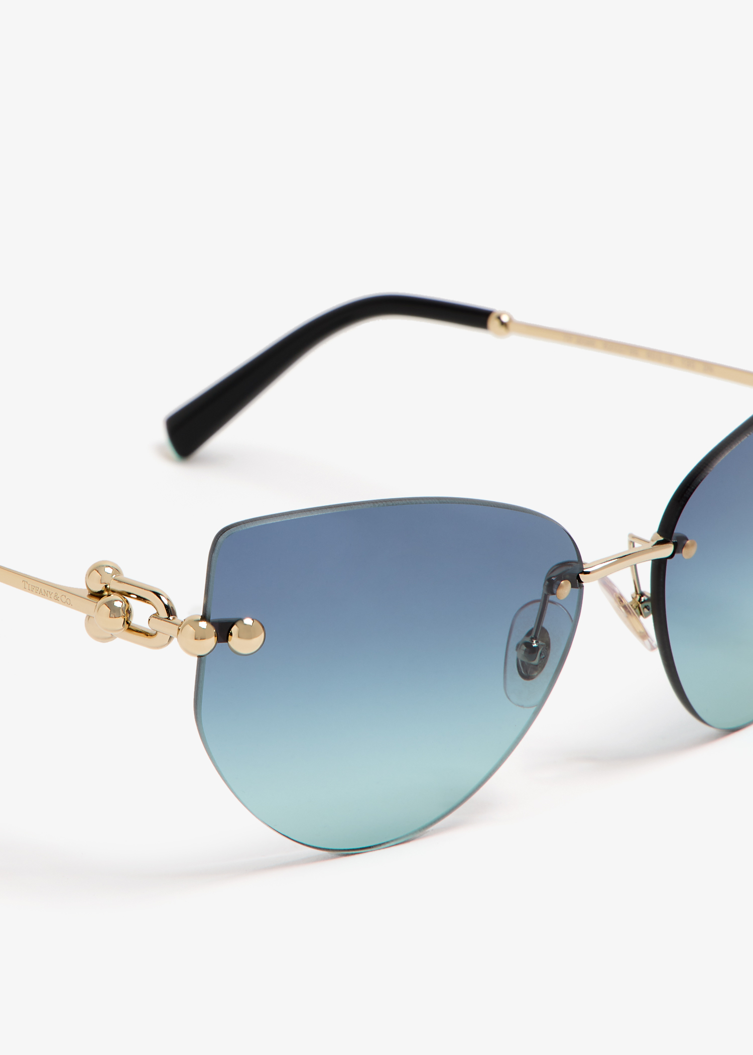 Tiffany Co. Tiffany HardWear sunglasses for Women Gold in Kuwait Level Shoes