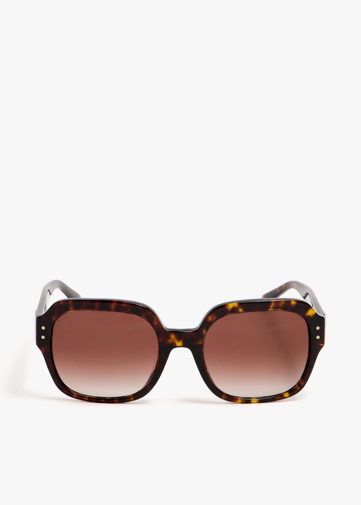 Tory Burch Oversized logo sunglasses for Women - Brown in UAE 