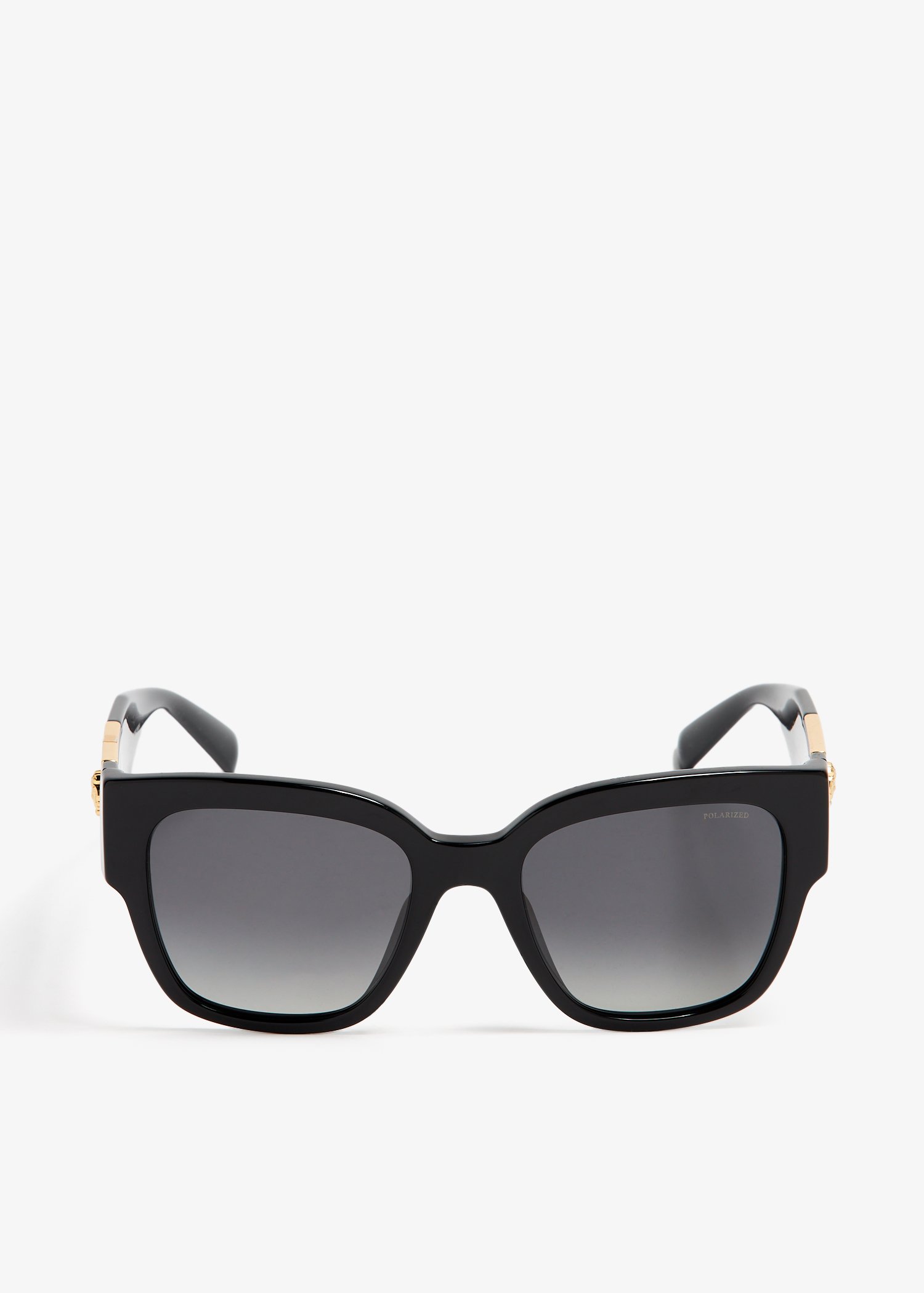 

Medusa logo sunglasses, Black