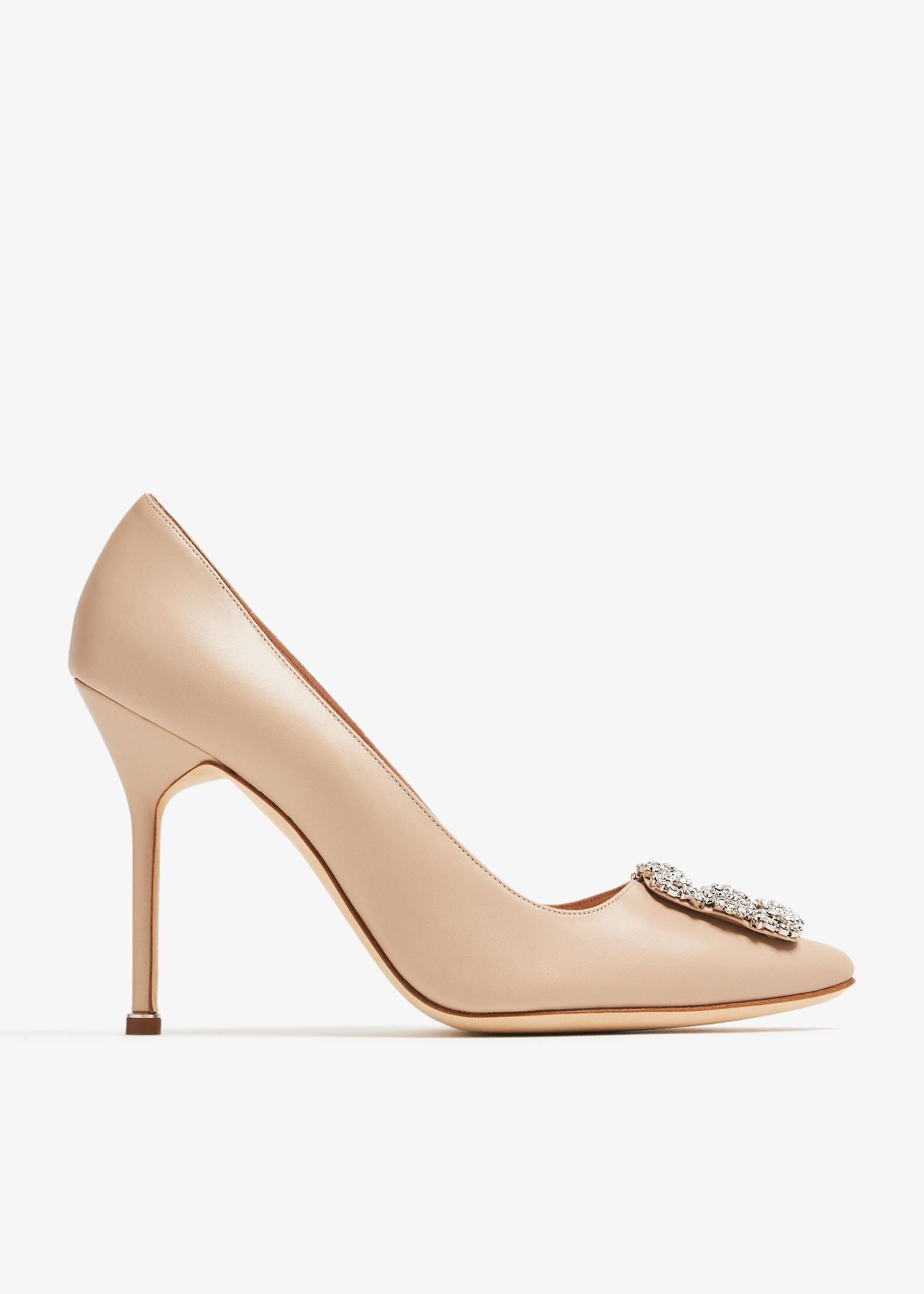 

Hangisi leather pumps, Beige