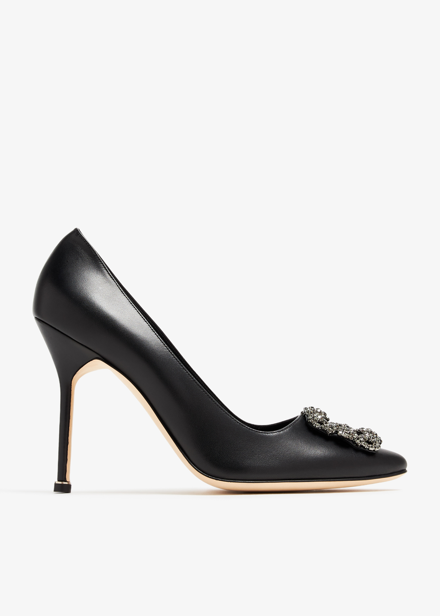 

Hangisi leather pumps, Black