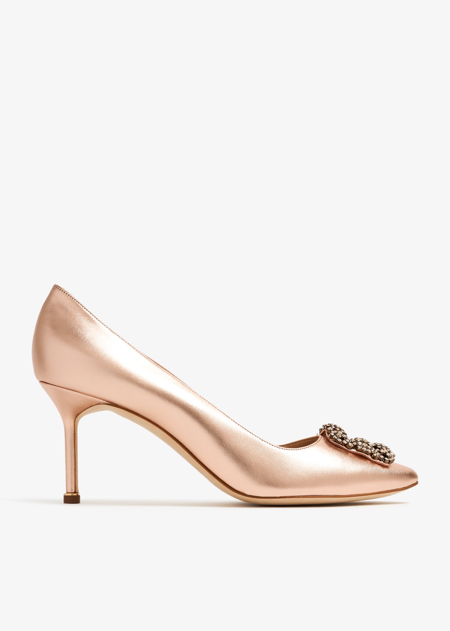 

Hangisi leather pumps, Metallic