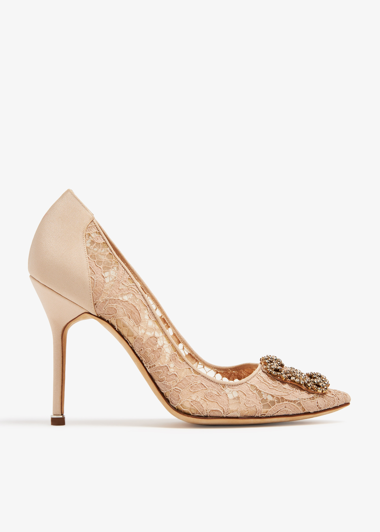 

Hangisi lace pumps, Beige