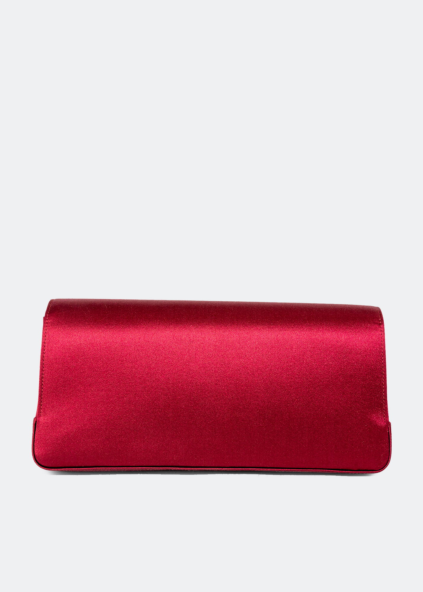 

Gothisi satin clutch, Red