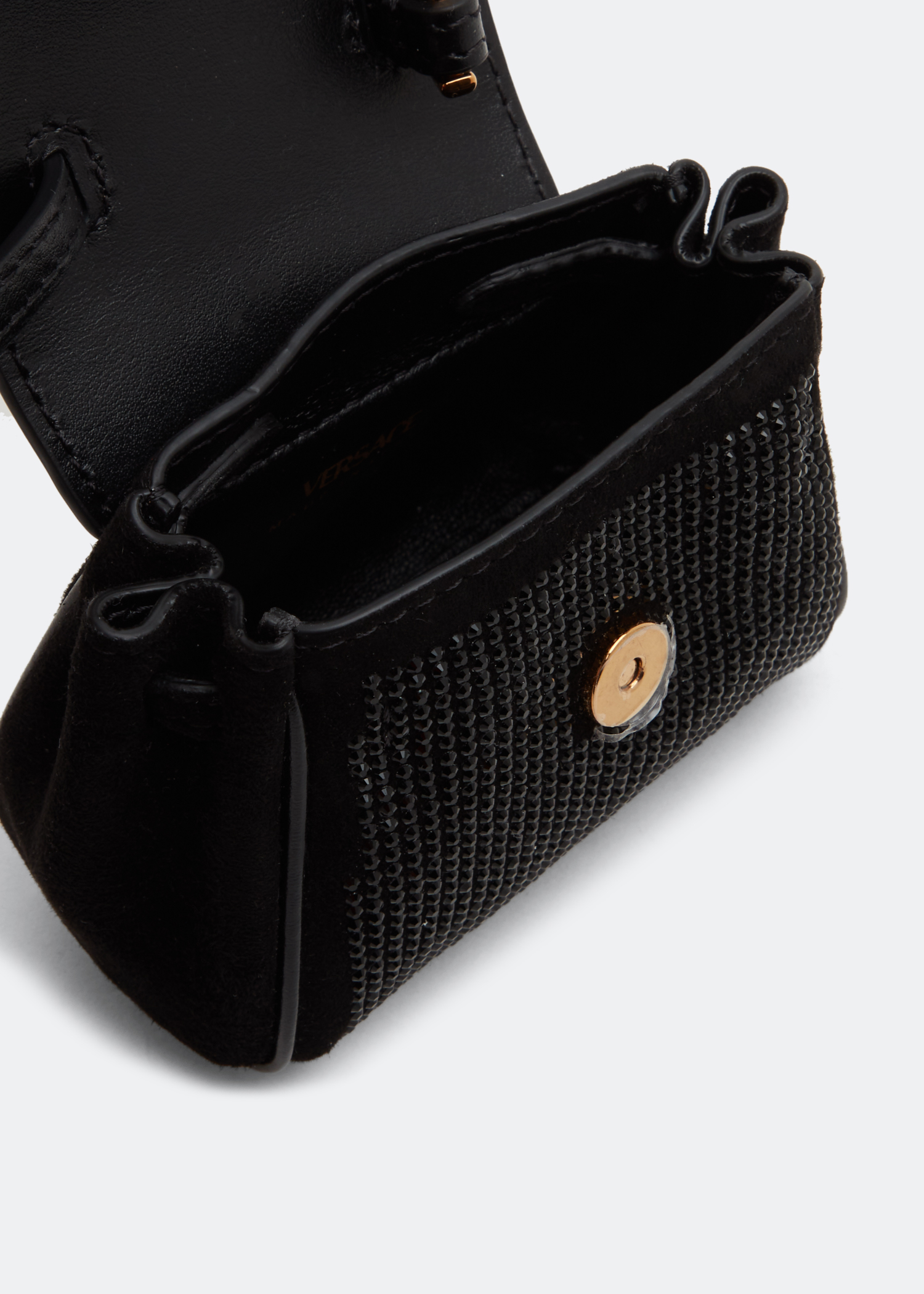 Versace La Medusa Studded Micro Bag for Women