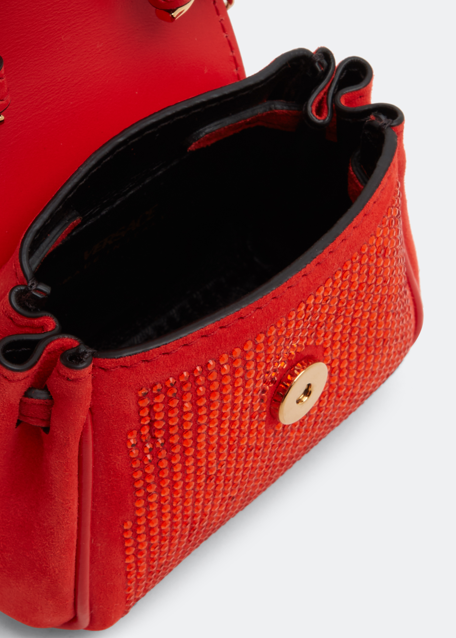 Versace La Medusa Studded Micro Bag for Women