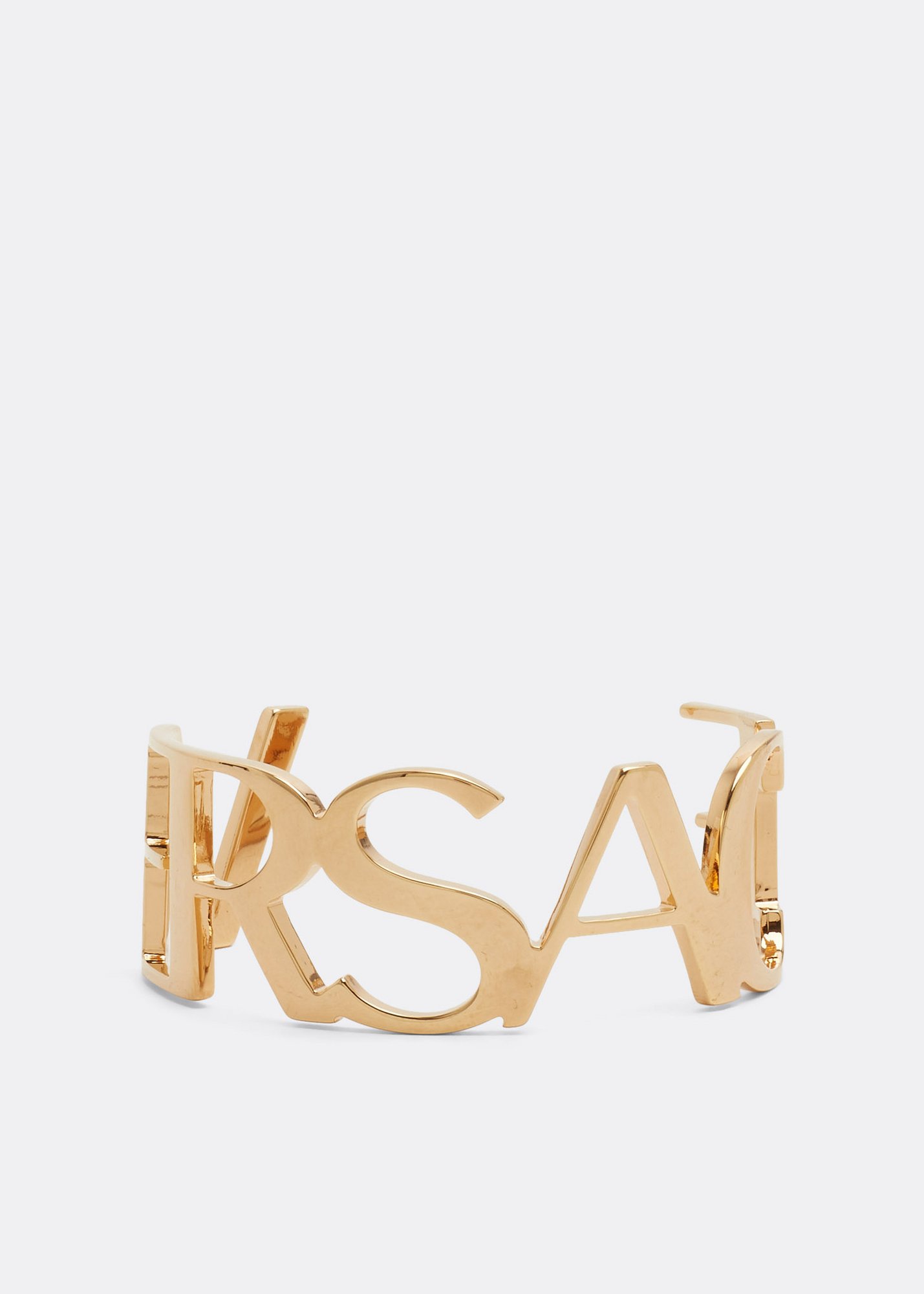 

Logo cuff bracelet, Gold