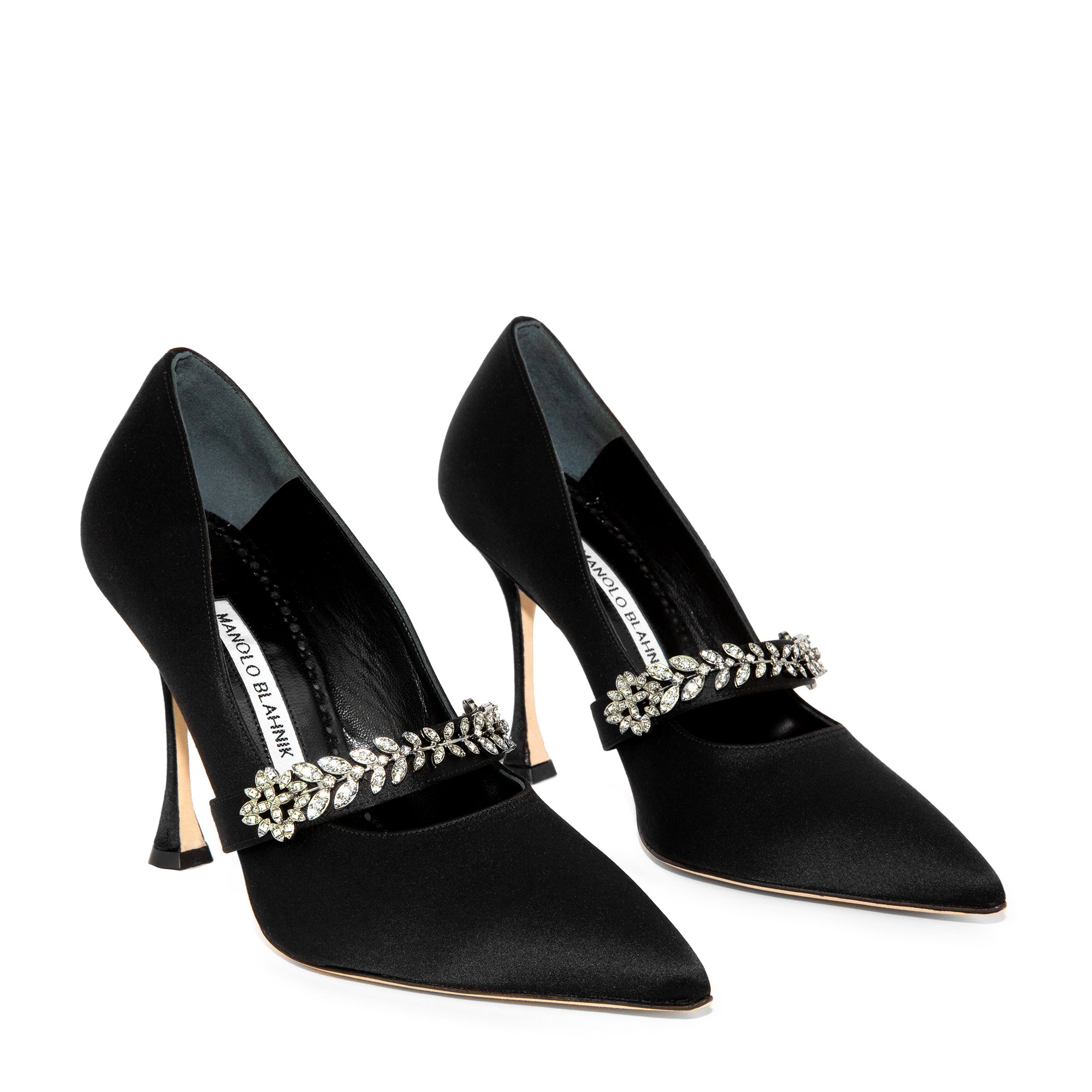 

Putini satin pumps, Black