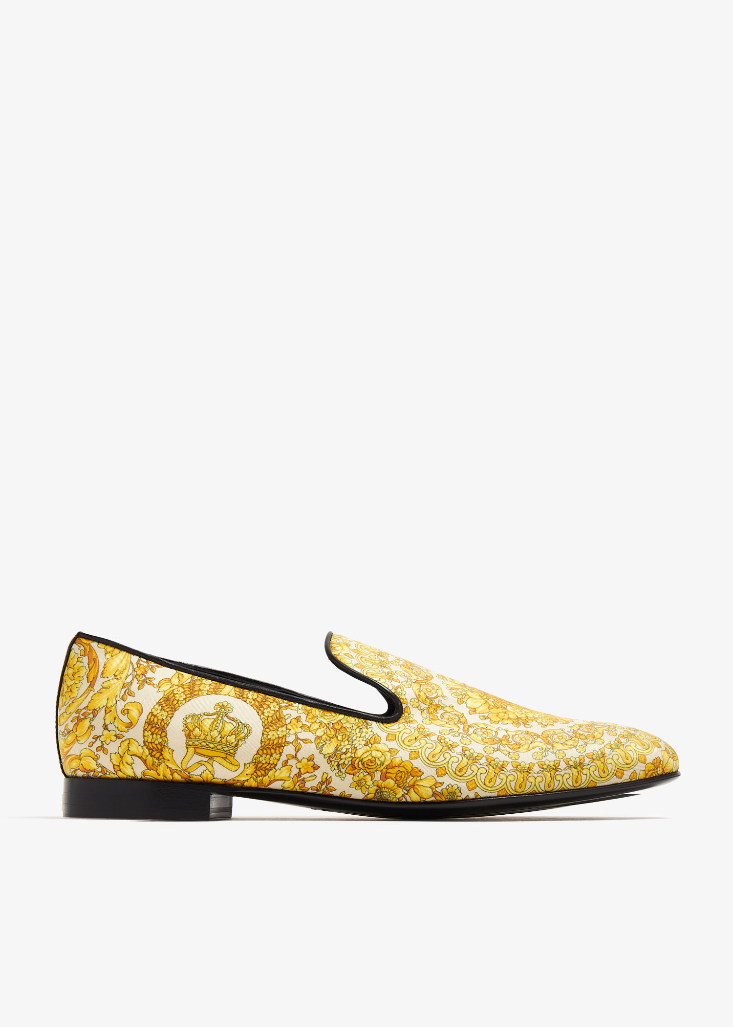 

Barocco print slippers, Prints