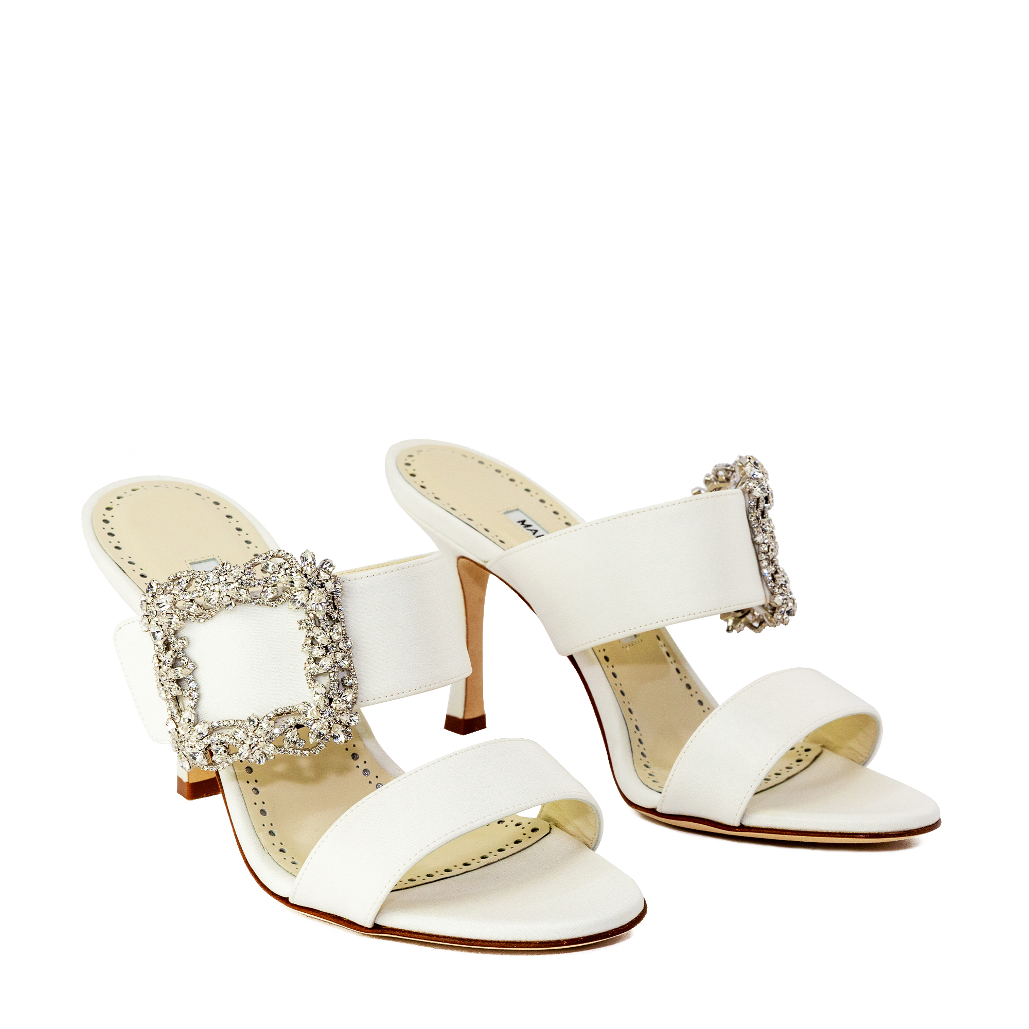 

Gable mules, White