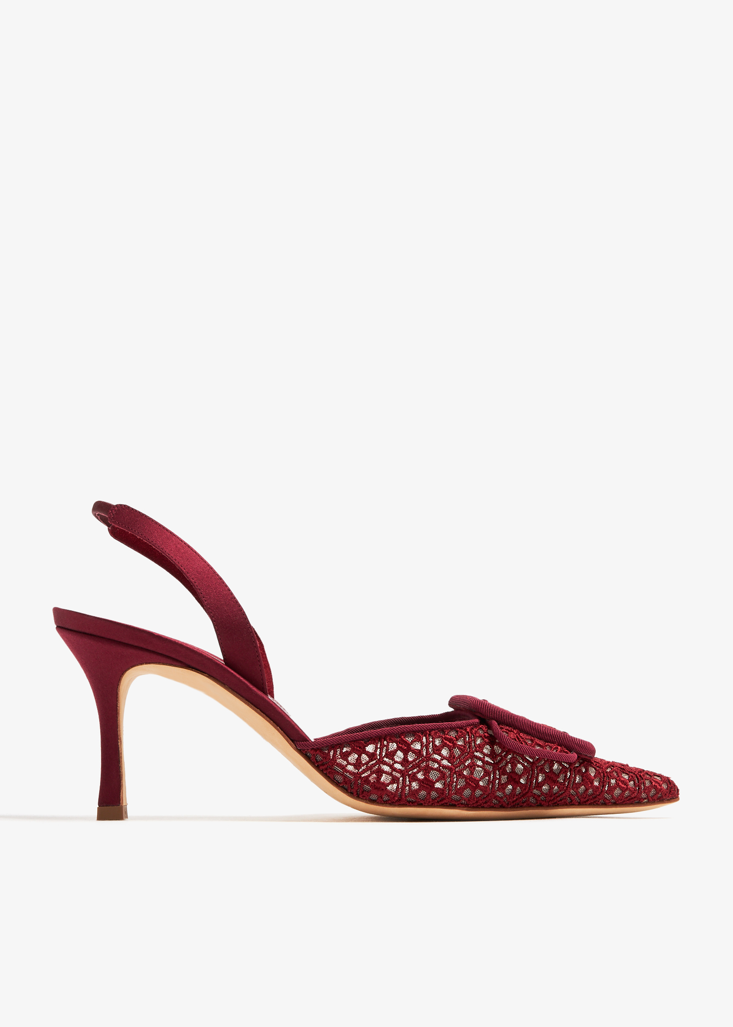 

Maysli slingback pumps, Burgundy