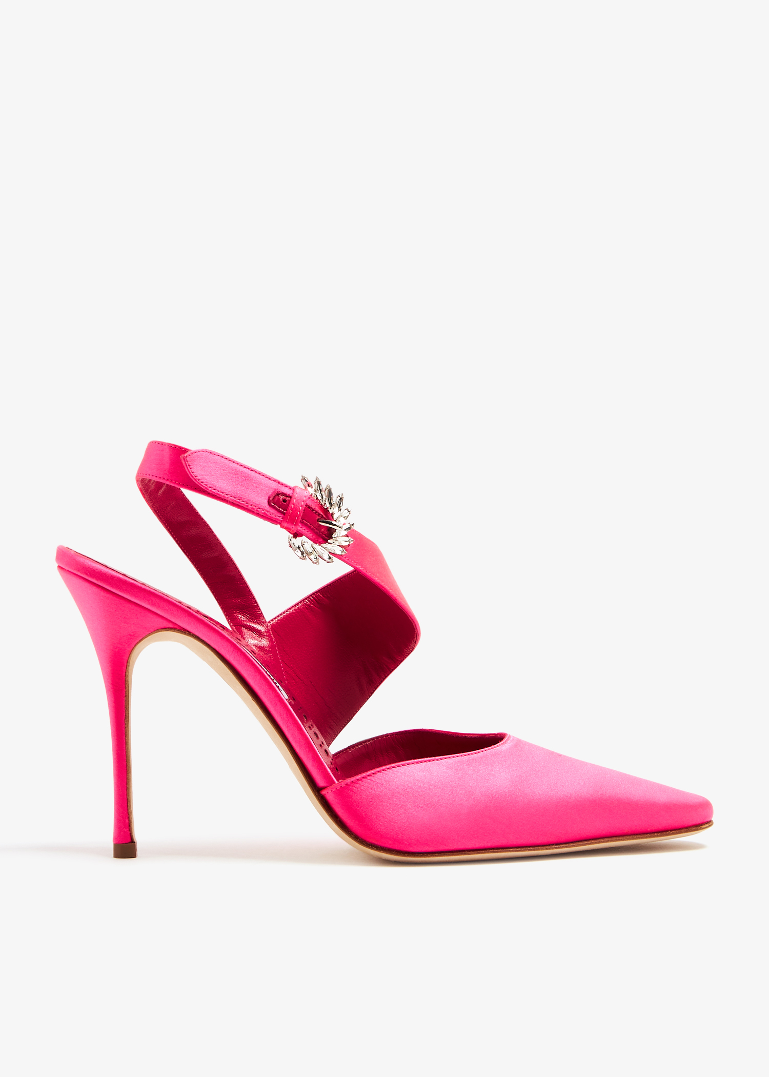 

Hafela satin pumps, Pink