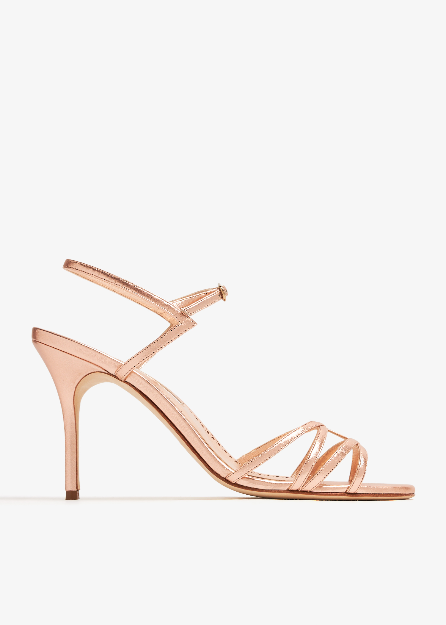 

Solisa leather sandals, Metallic