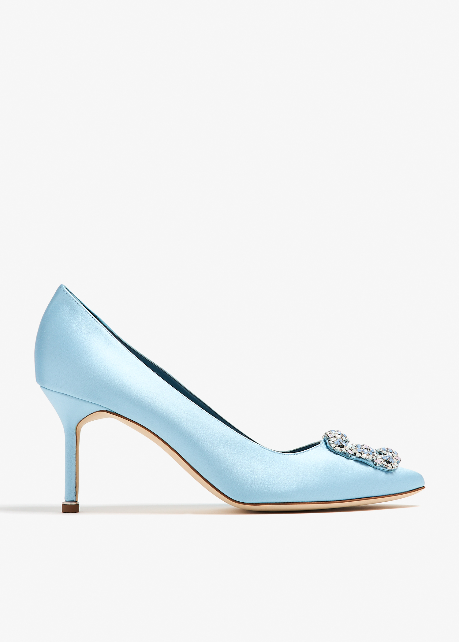 

Hangisi Opal satin pumps, Blue