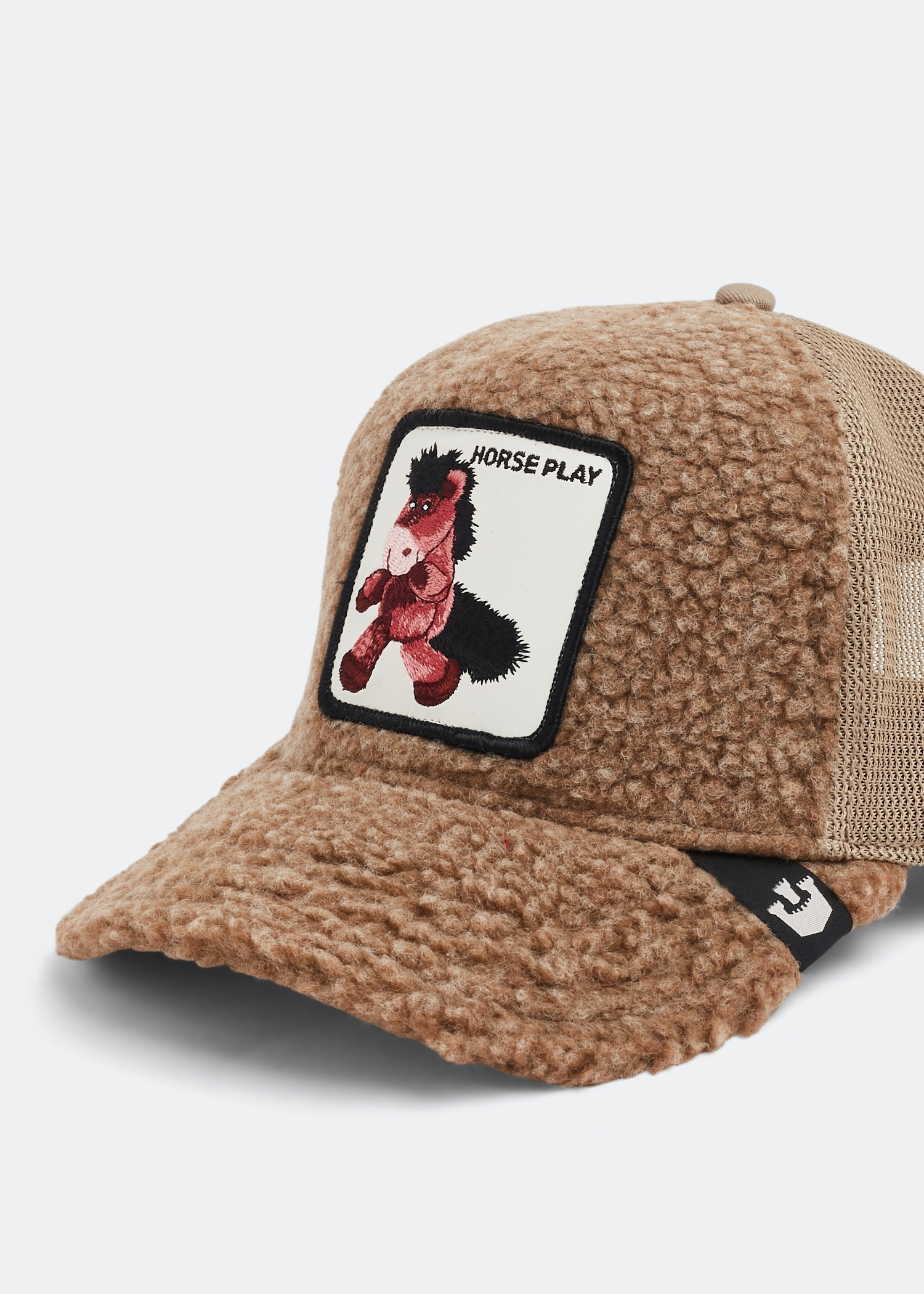 

Horse Play trucker cap, Brown