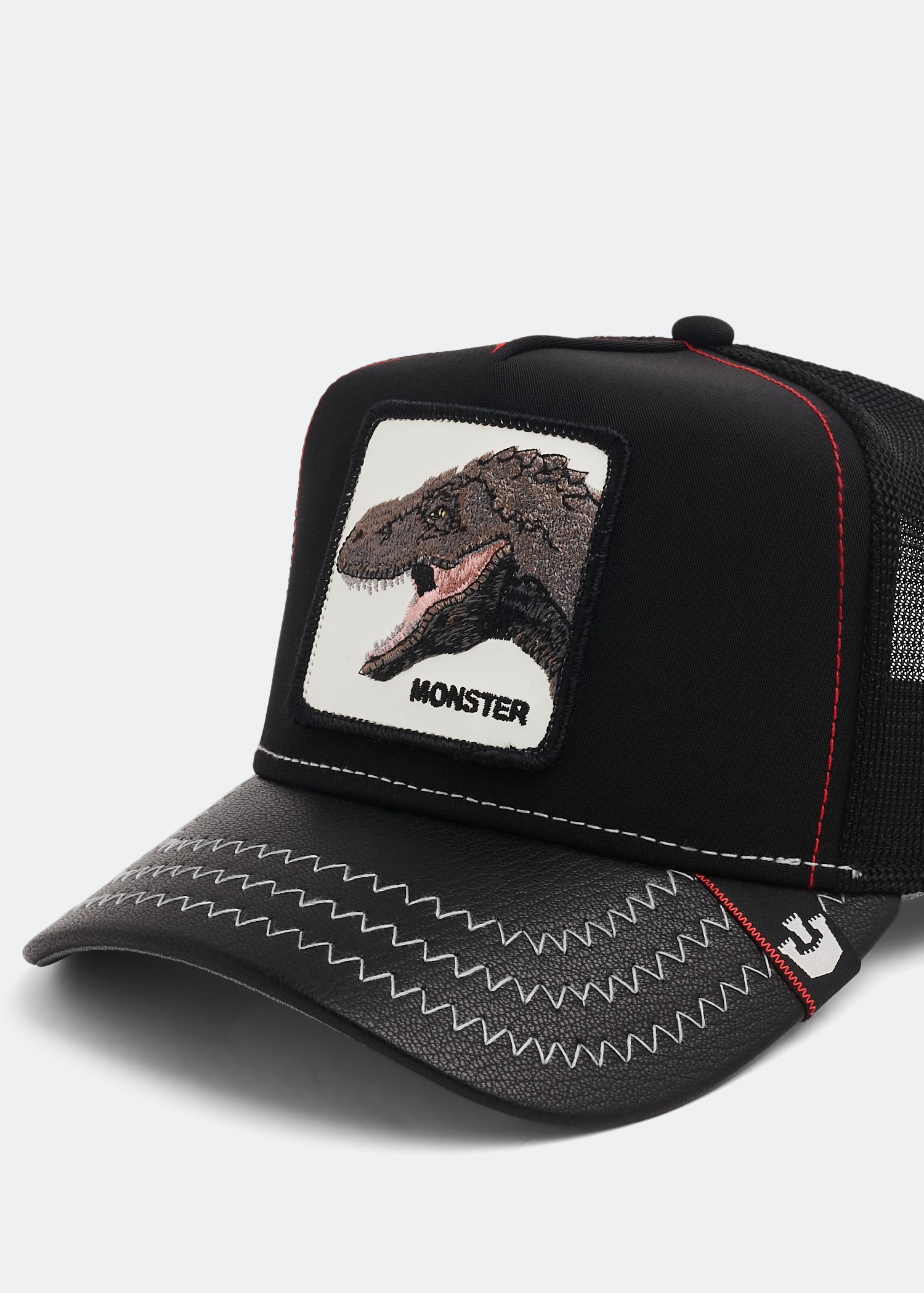 

Monster trucker cap, Black