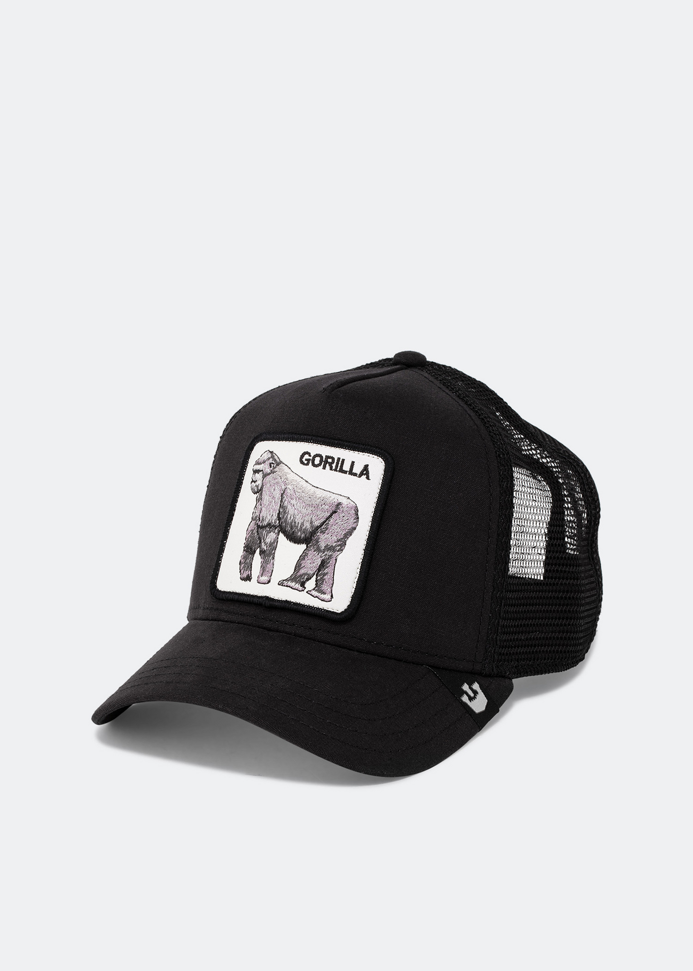 

Gorilla trucker cap, Black