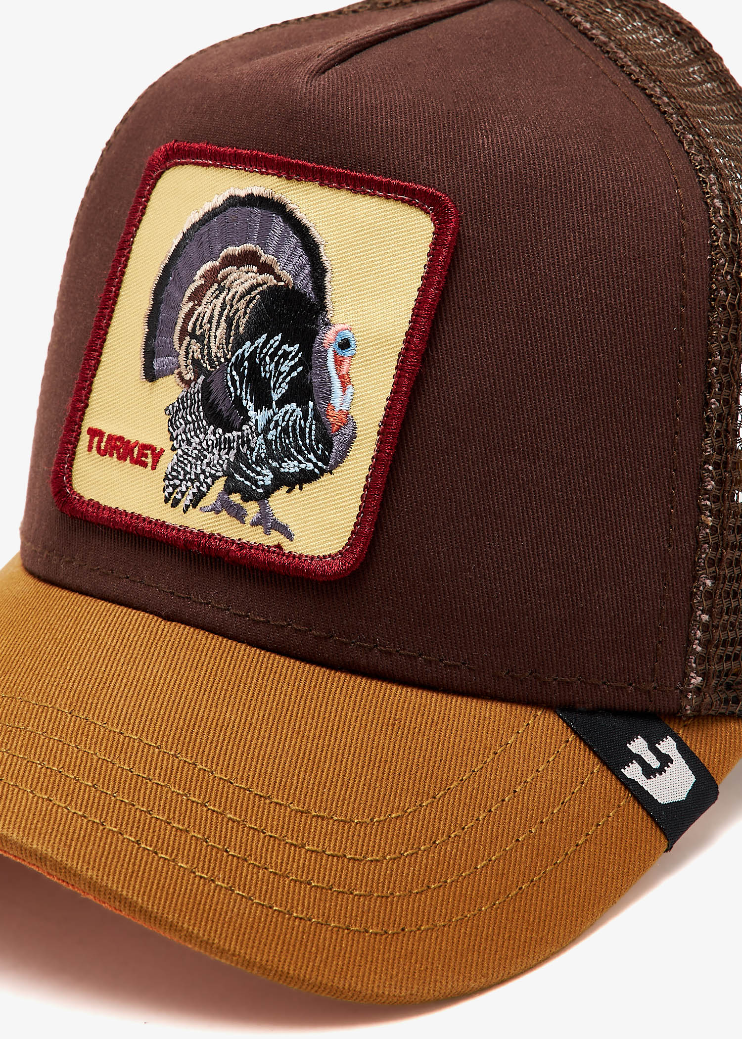 

Turkey trucker cap, Brown