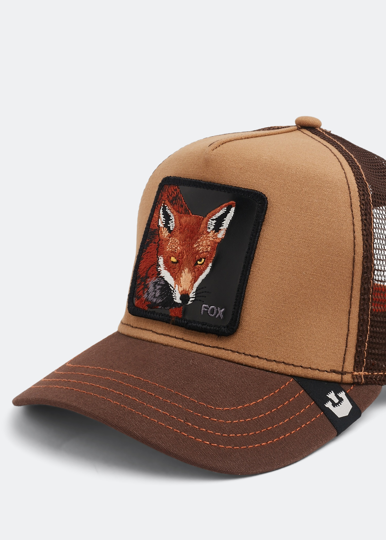 

Fox trucker cap, Brown