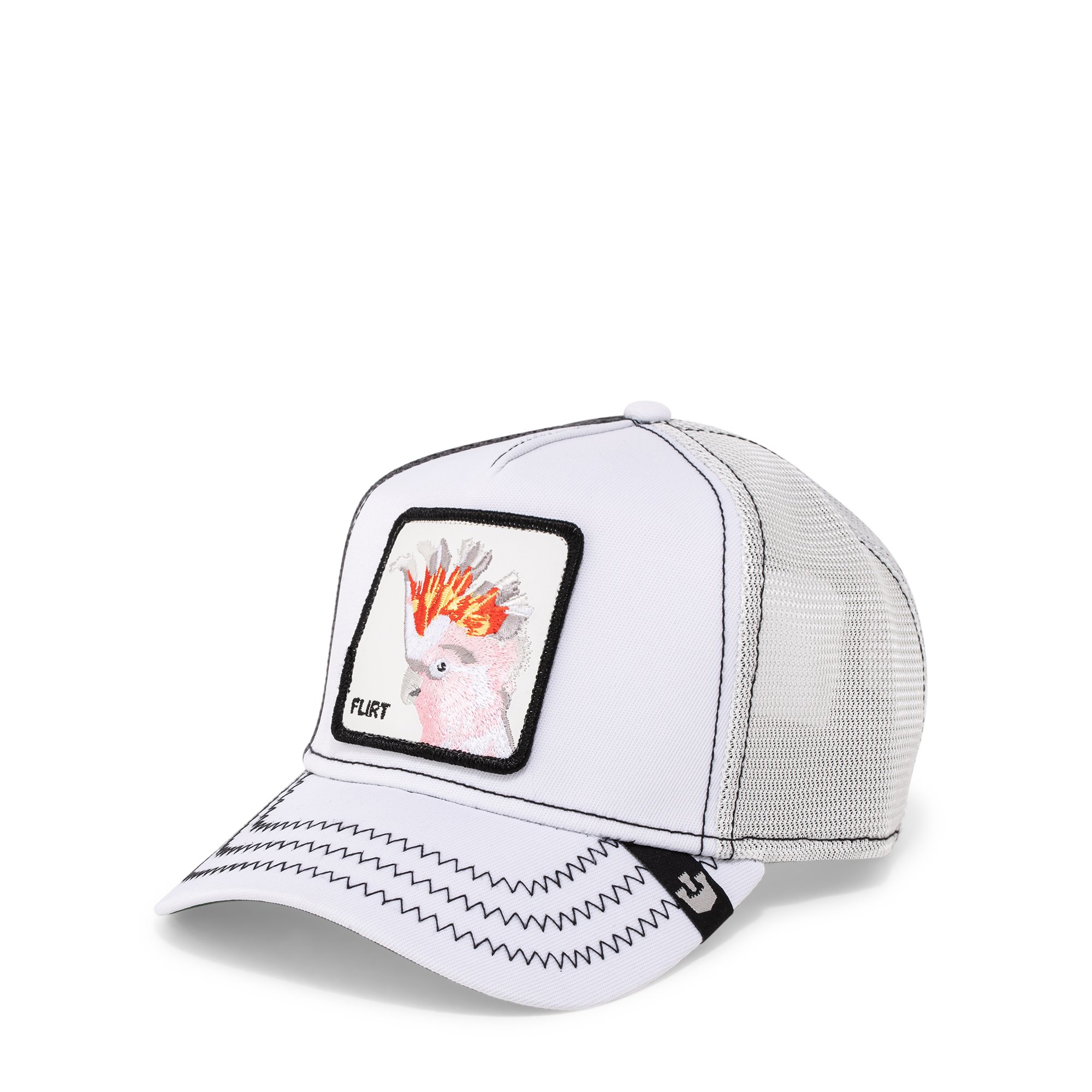 

Flirt trucker cap, White