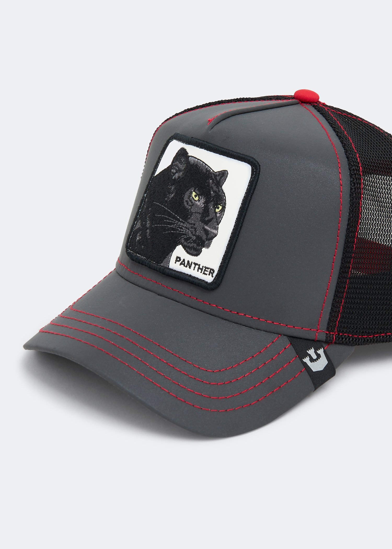 

Panther trucker cap, Black