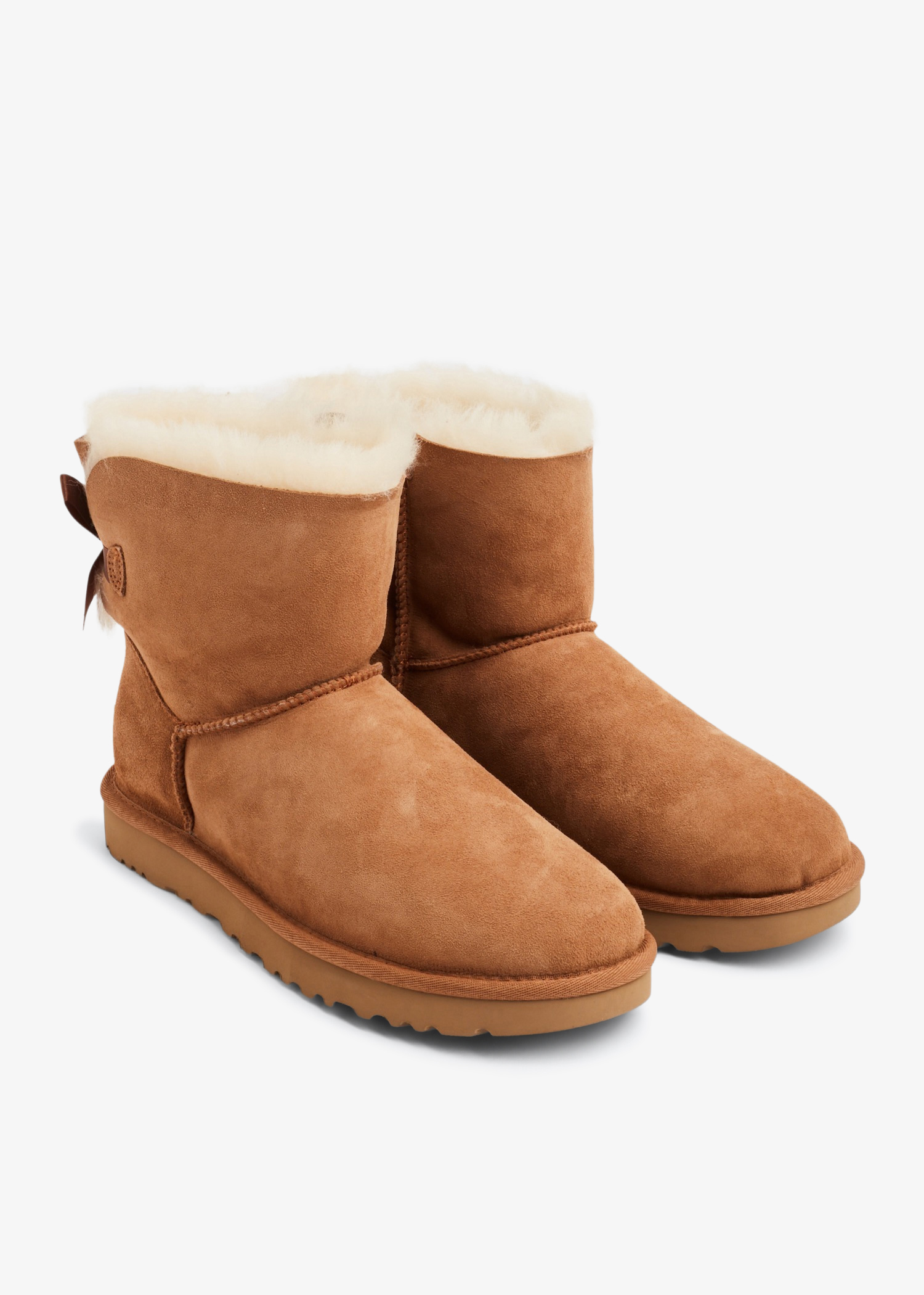 UGG Mini Bailey Bow II boots for Women Brown in UAE Level Shoes