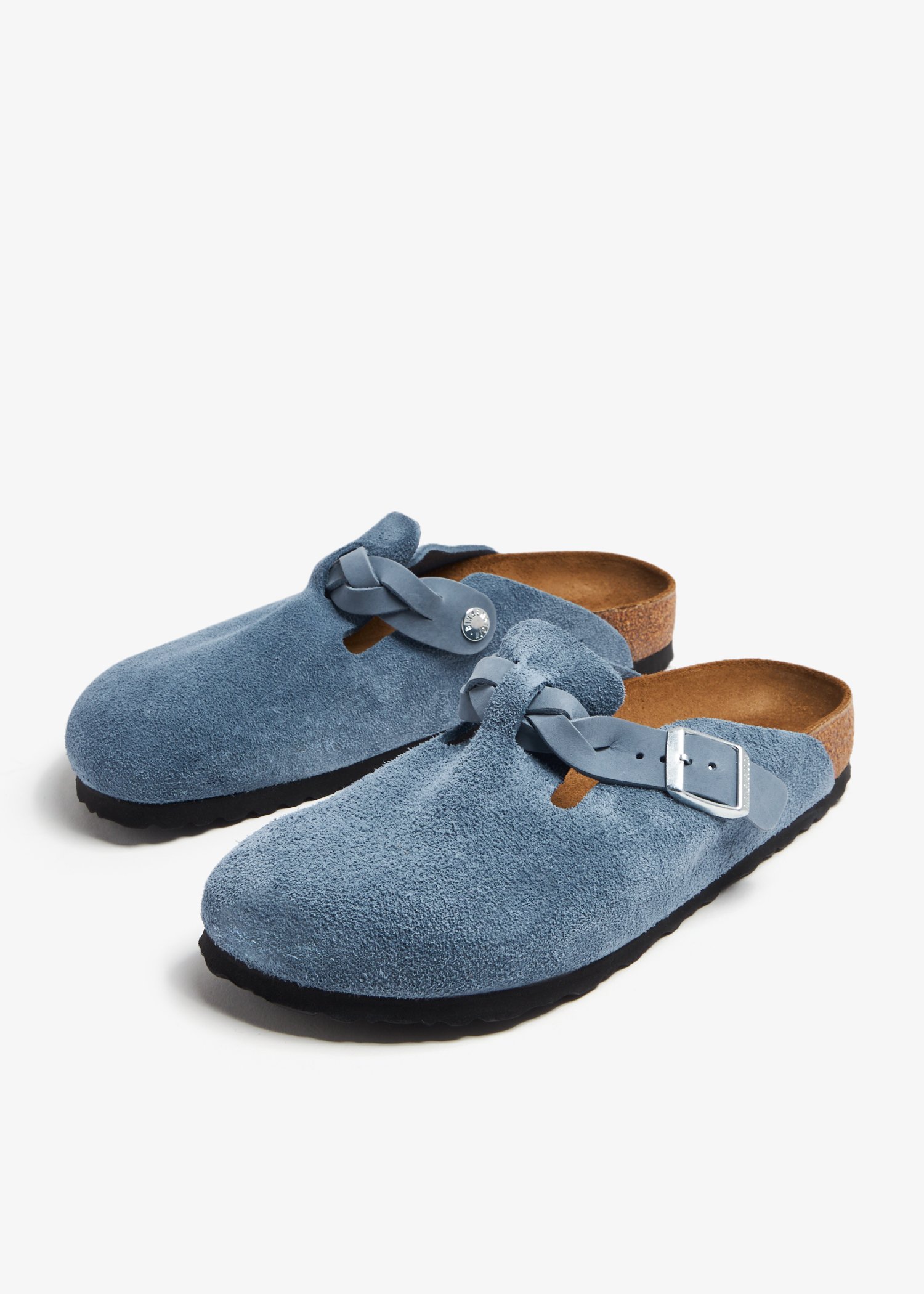 Blue birkenstock online clogs