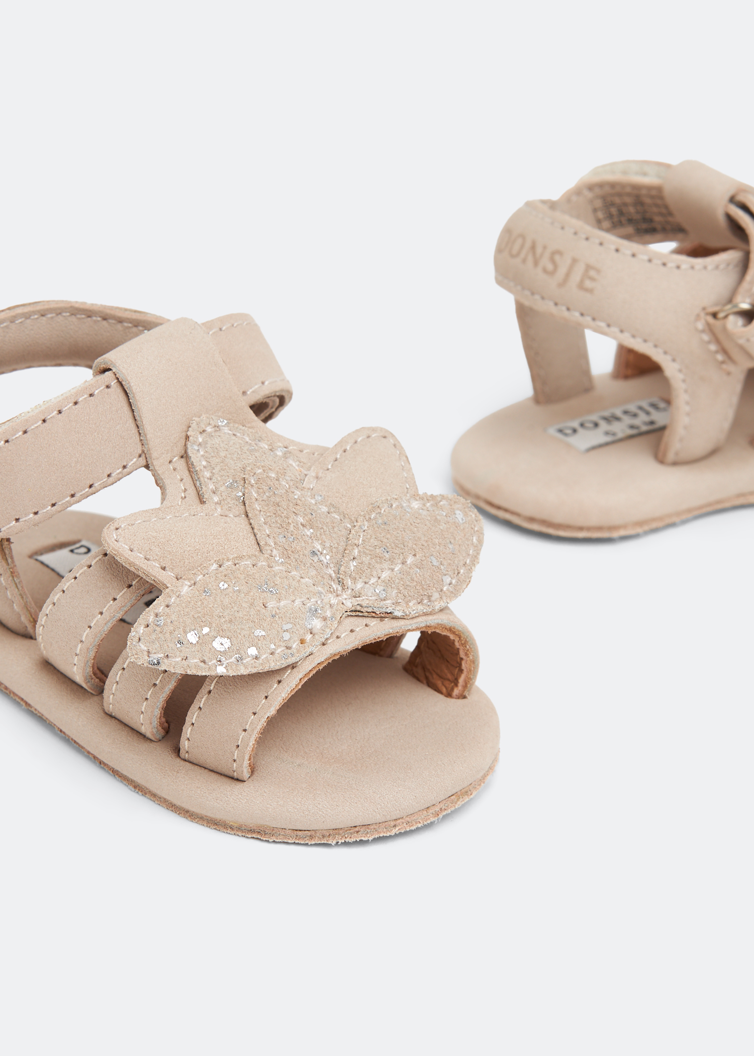 Donsje Tuti Fields Lotus sandals for Baby - Beige in Bahrain